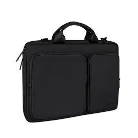 15.6 Inch Thickened Polyester Laptop Bag | Black