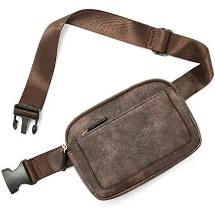 Aili's Corner Presly Vegan Leather Everywhere Sling Belt Bag