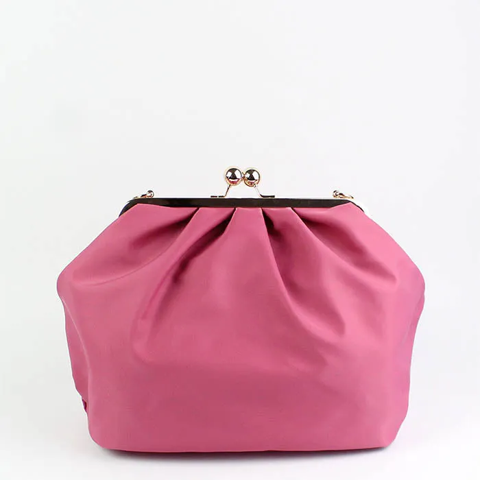 Anna Pink Clutch Bag