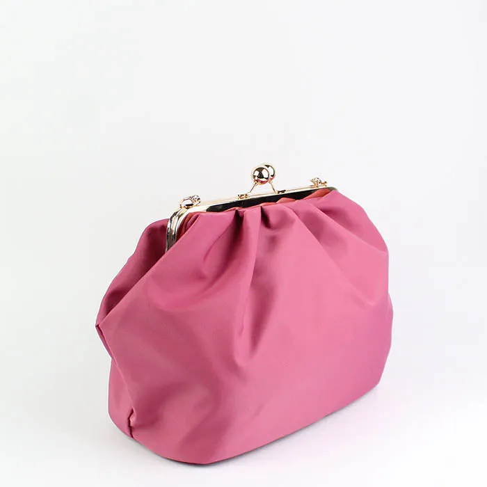 Anna Pink Clutch Bag
