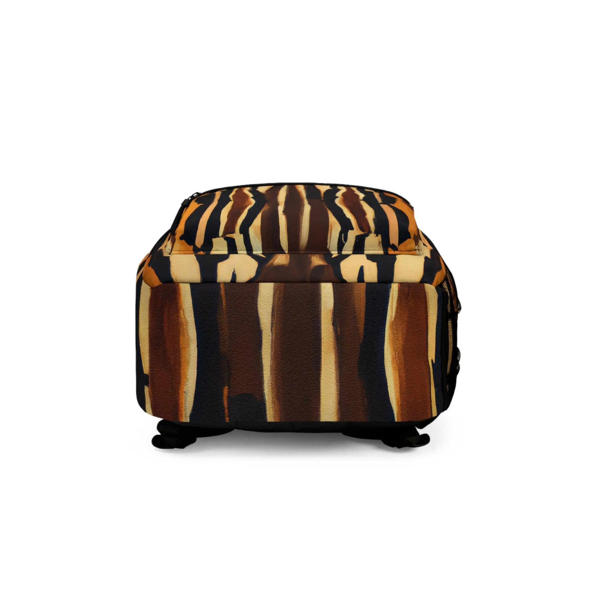 Backpack - Large Water-resistant Bag, Zorse Geometric Print Pattern