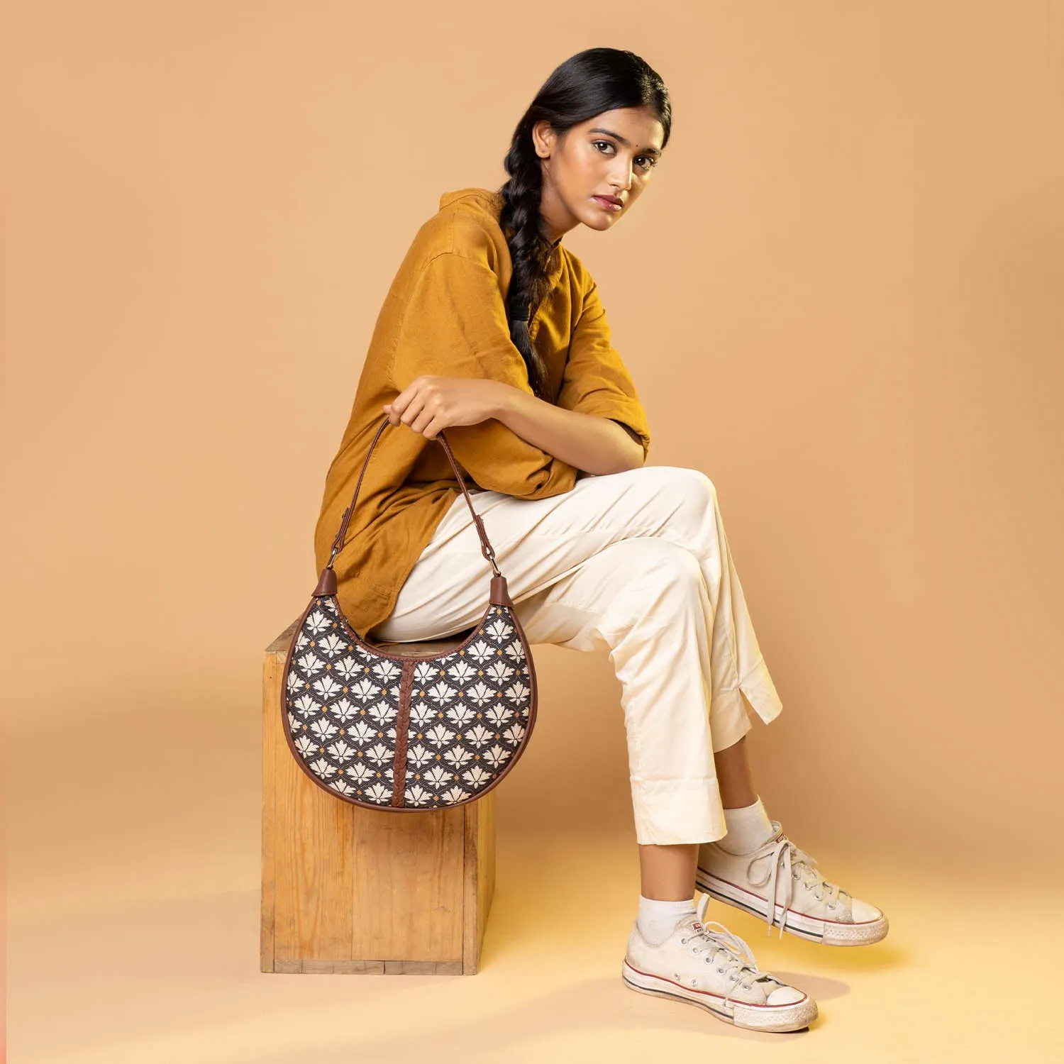 Bidri Kaiser Hobo Bag
