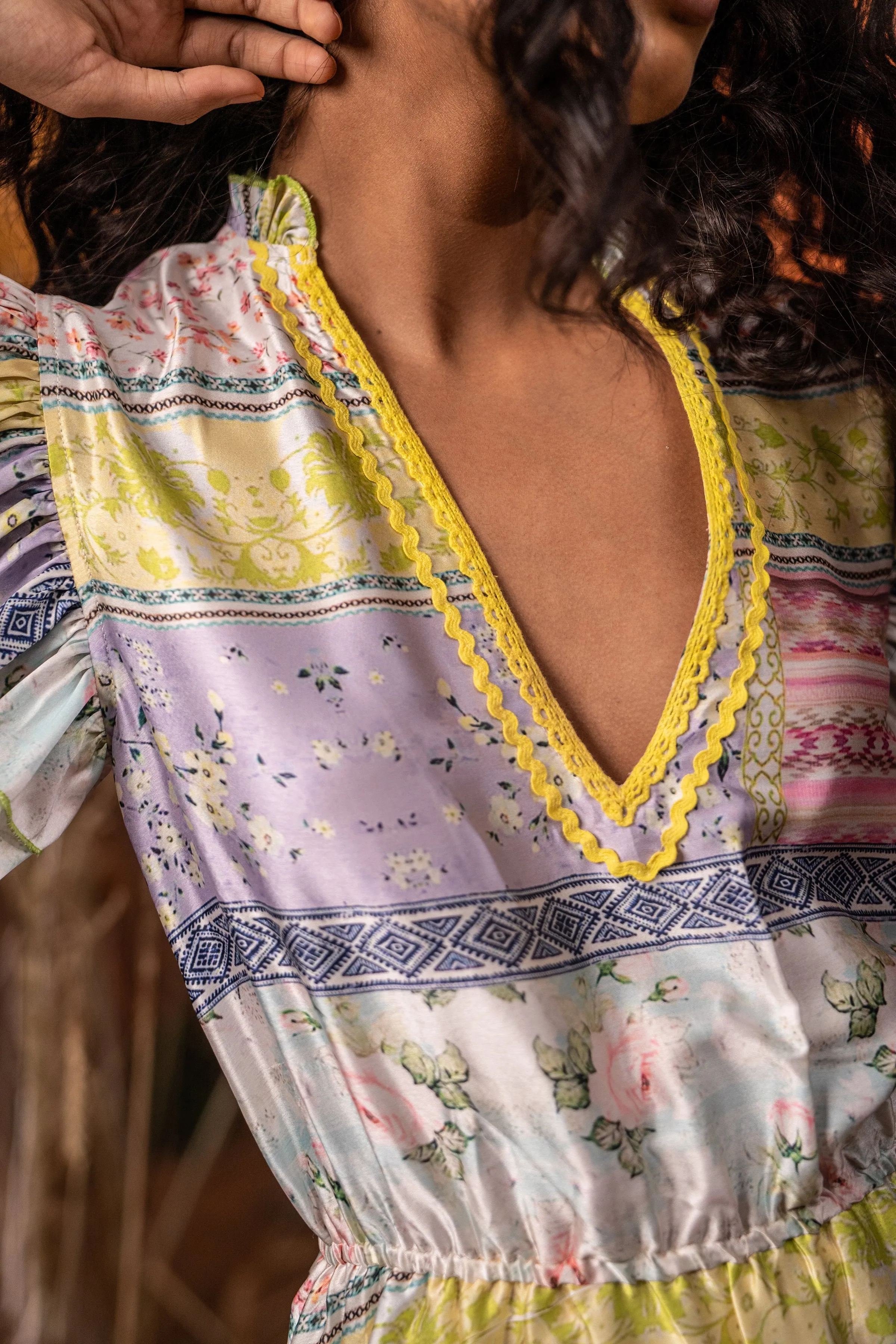 Bright Summer Frill Dress
