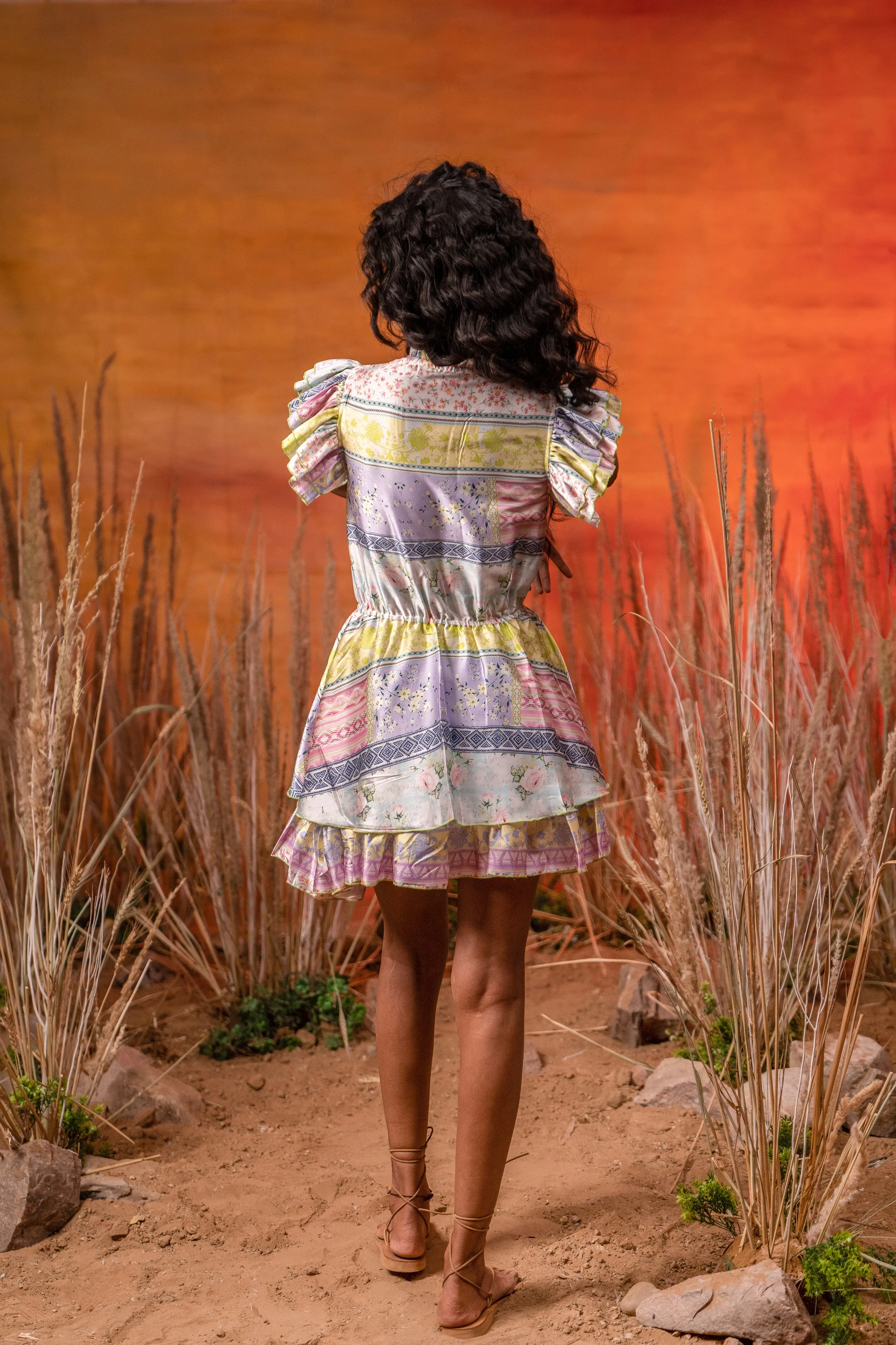 Bright Summer Frill Dress