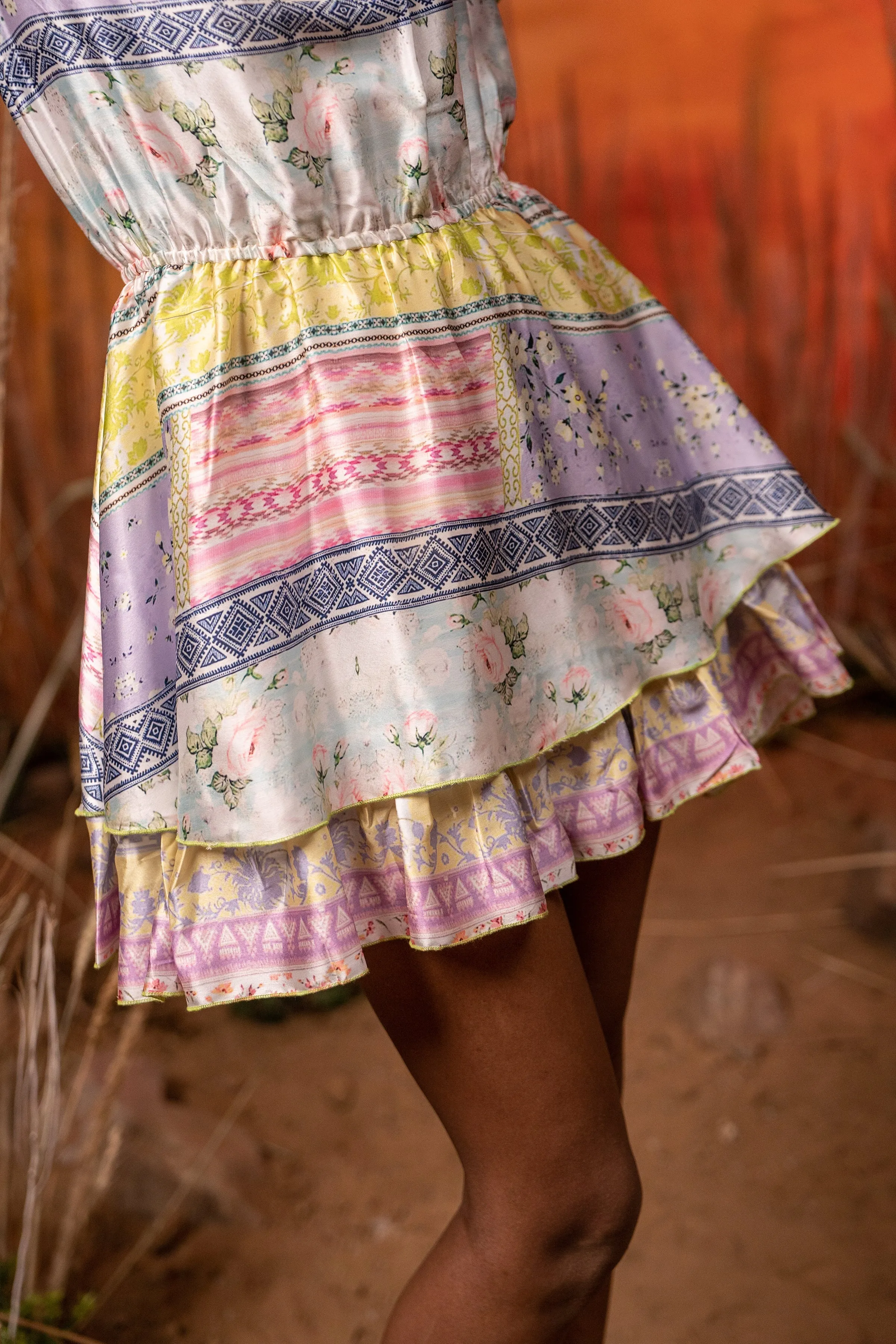 Bright Summer Frill Dress