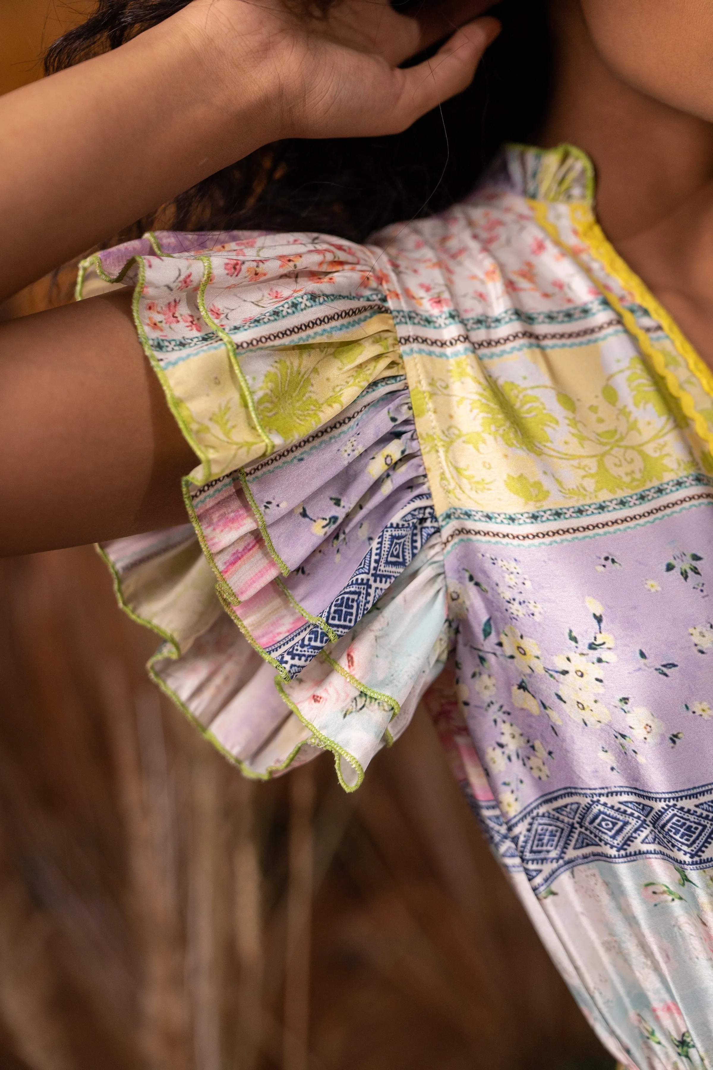 Bright Summer Frill Dress