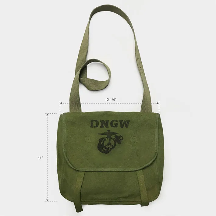BZEN MAO BAG12-11GR REVOLUTION CANVAS BAG DNGW AIRBRUSH-20OZ-GREEN