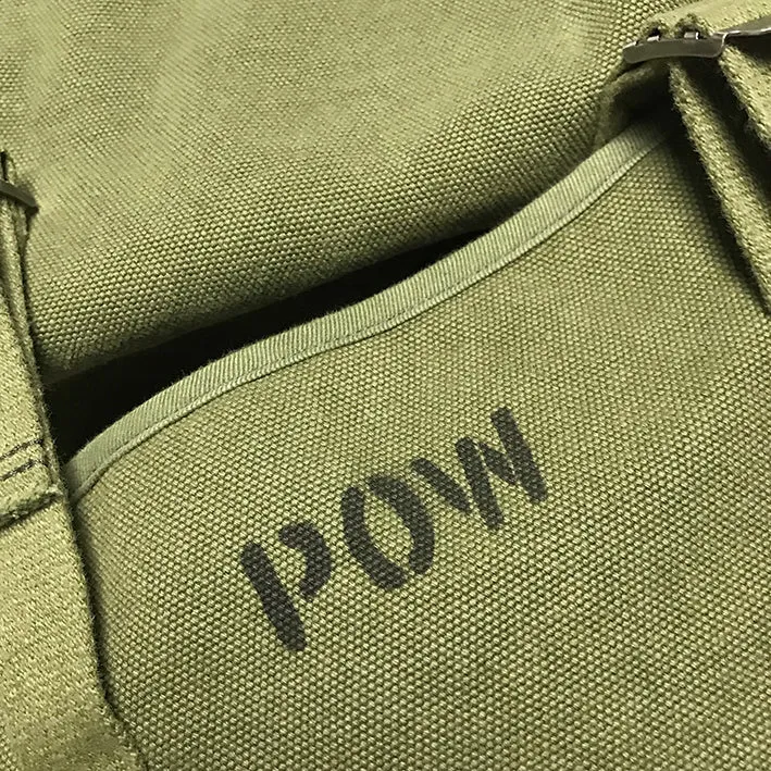 BZEN MAO BAG12-11GR REVOLUTION CANVAS BAG DNGW AIRBRUSH-20OZ-GREEN