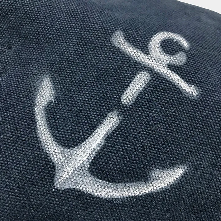 BZEN MAO BAG12-11N REVOLUTION CANVAS BAG ANCHOR AIRBRUSH-20OZ-NAVY