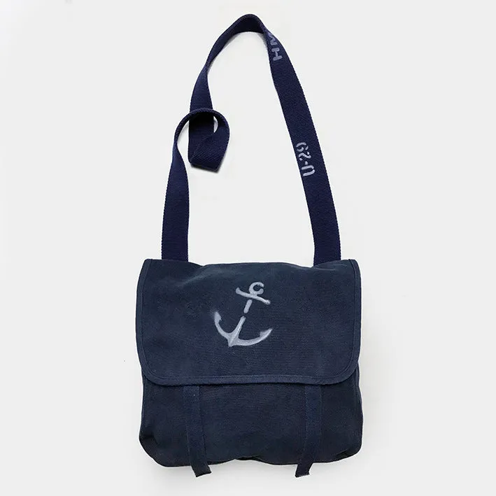 BZEN MAO BAG12-11N REVOLUTION CANVAS BAG ANCHOR AIRBRUSH-20OZ-NAVY