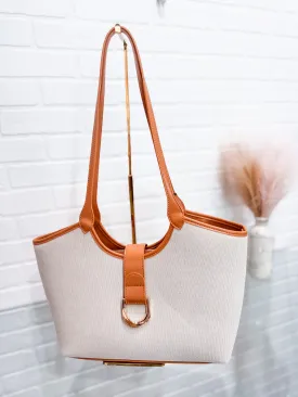 Canvas Tote Bag - Camel