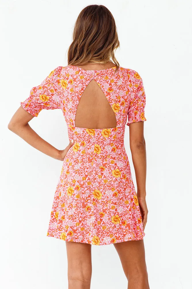 Caravan Ride Dress Pink
