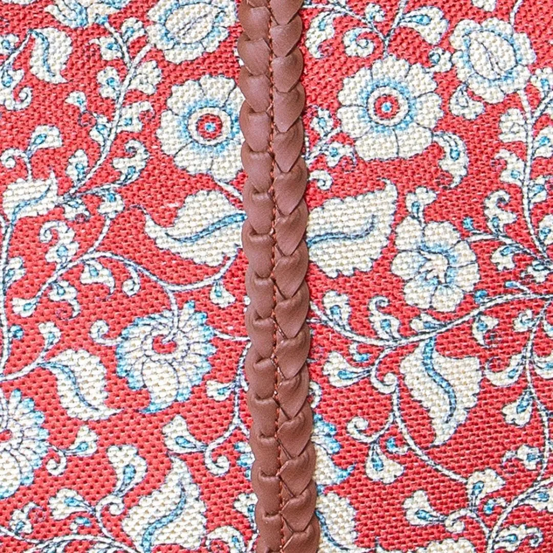Chittoor Red Kalamkari Hobo Bag