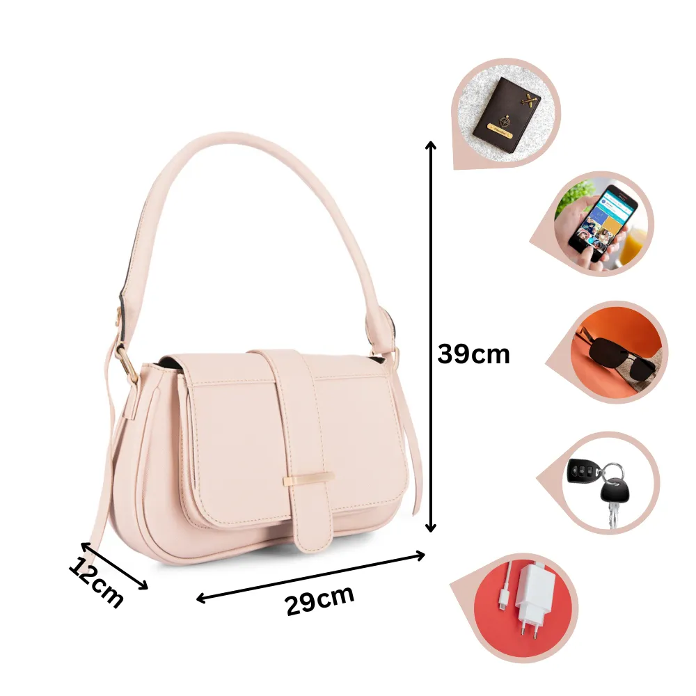 Classic Blush Pink Baguette Perfect For Women & Girls