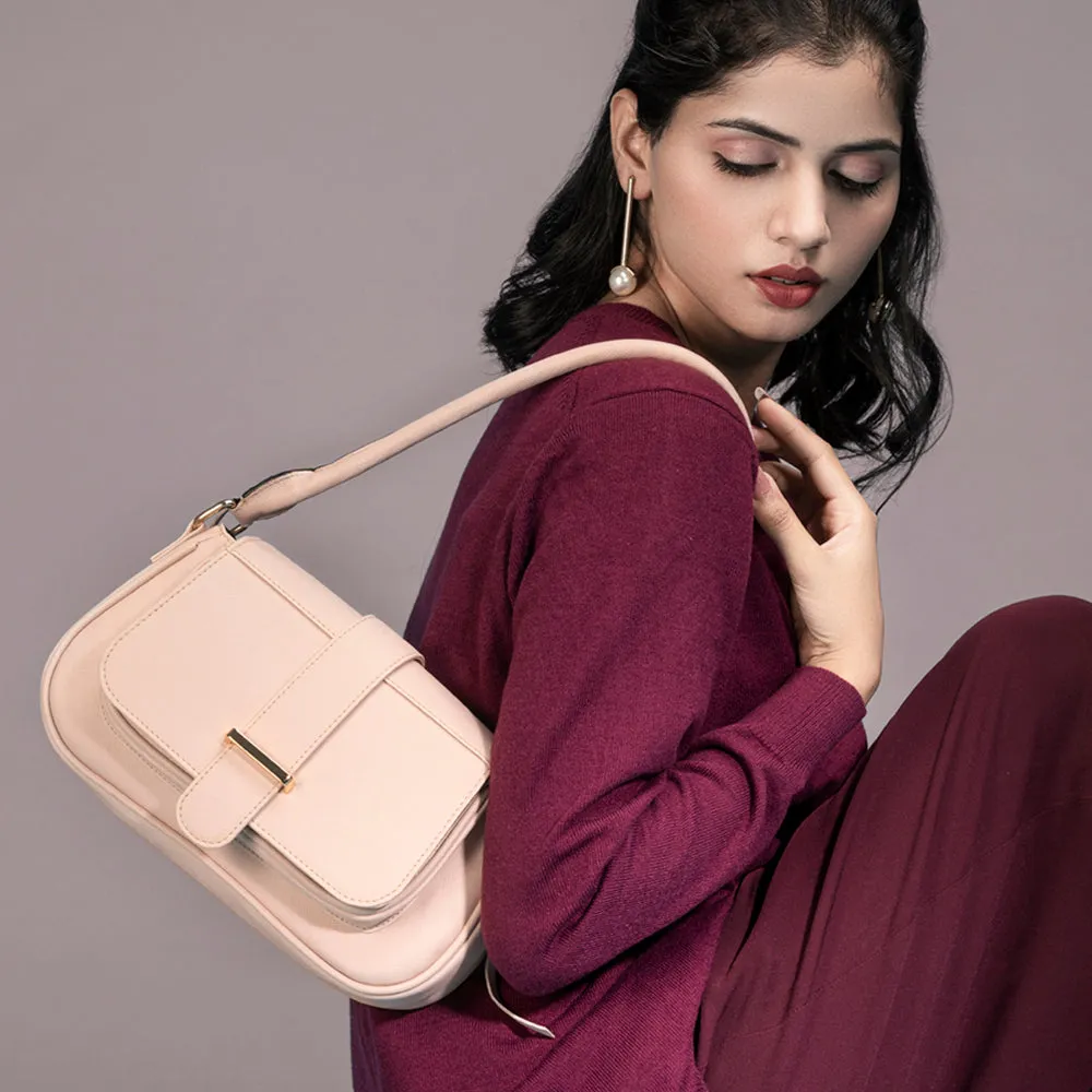 Classic Blush Pink Baguette Perfect For Women & Girls