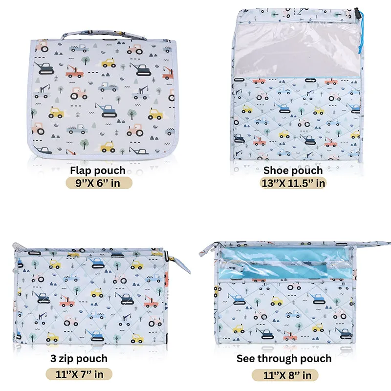 Complete Travel Set- 7 Piece Set - Vehicles