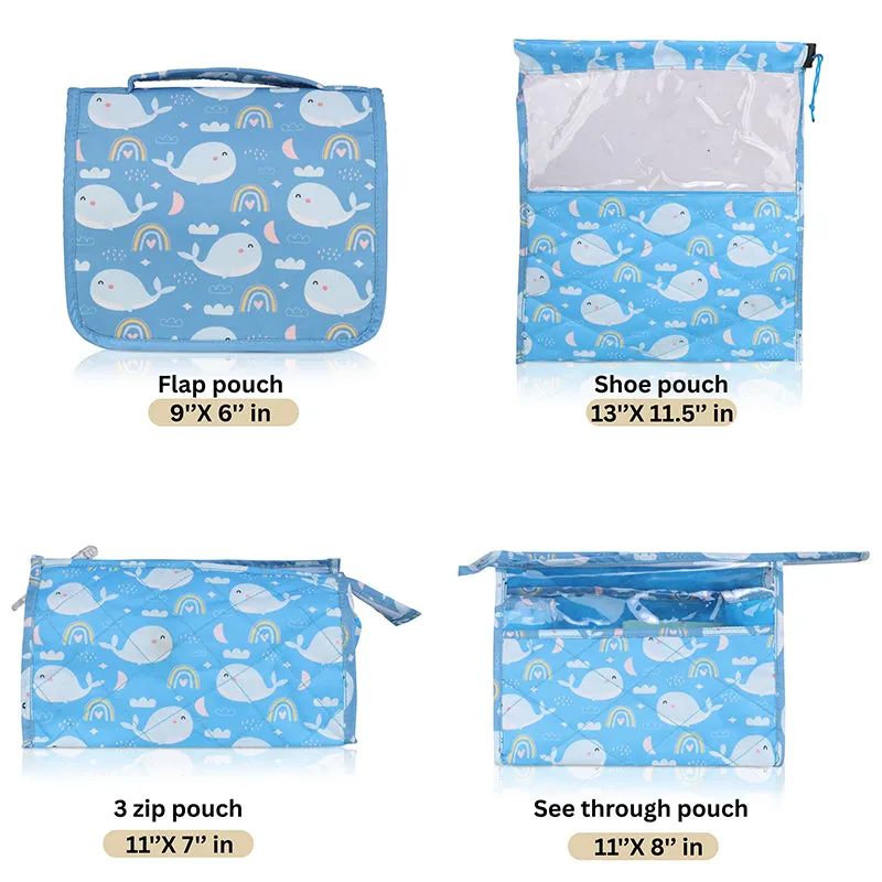 Complete Travel Set- 7 Piece Set - Whale