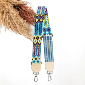 Consuela | Blueberry Woven Crossbody Purse Strap