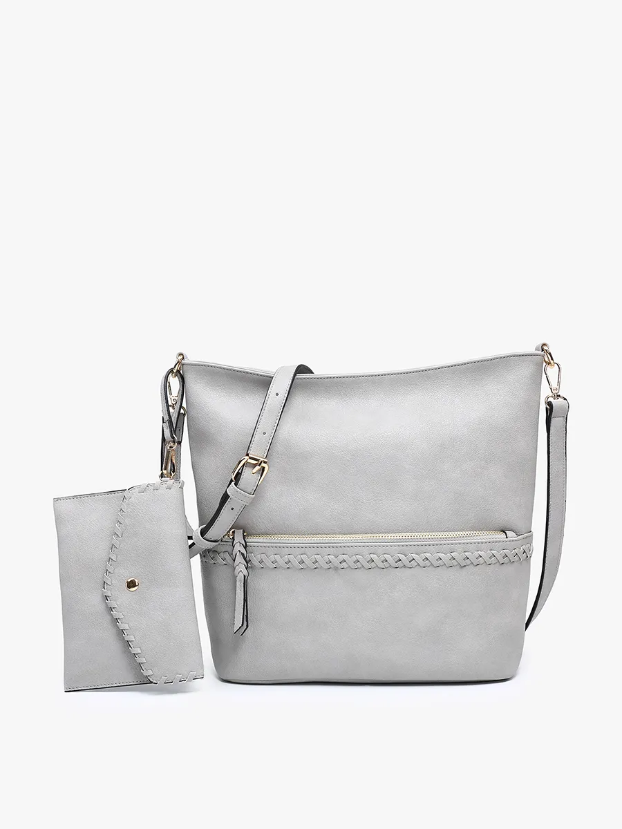 Cynthia Vegan Dist. Whipstitch Hobo
