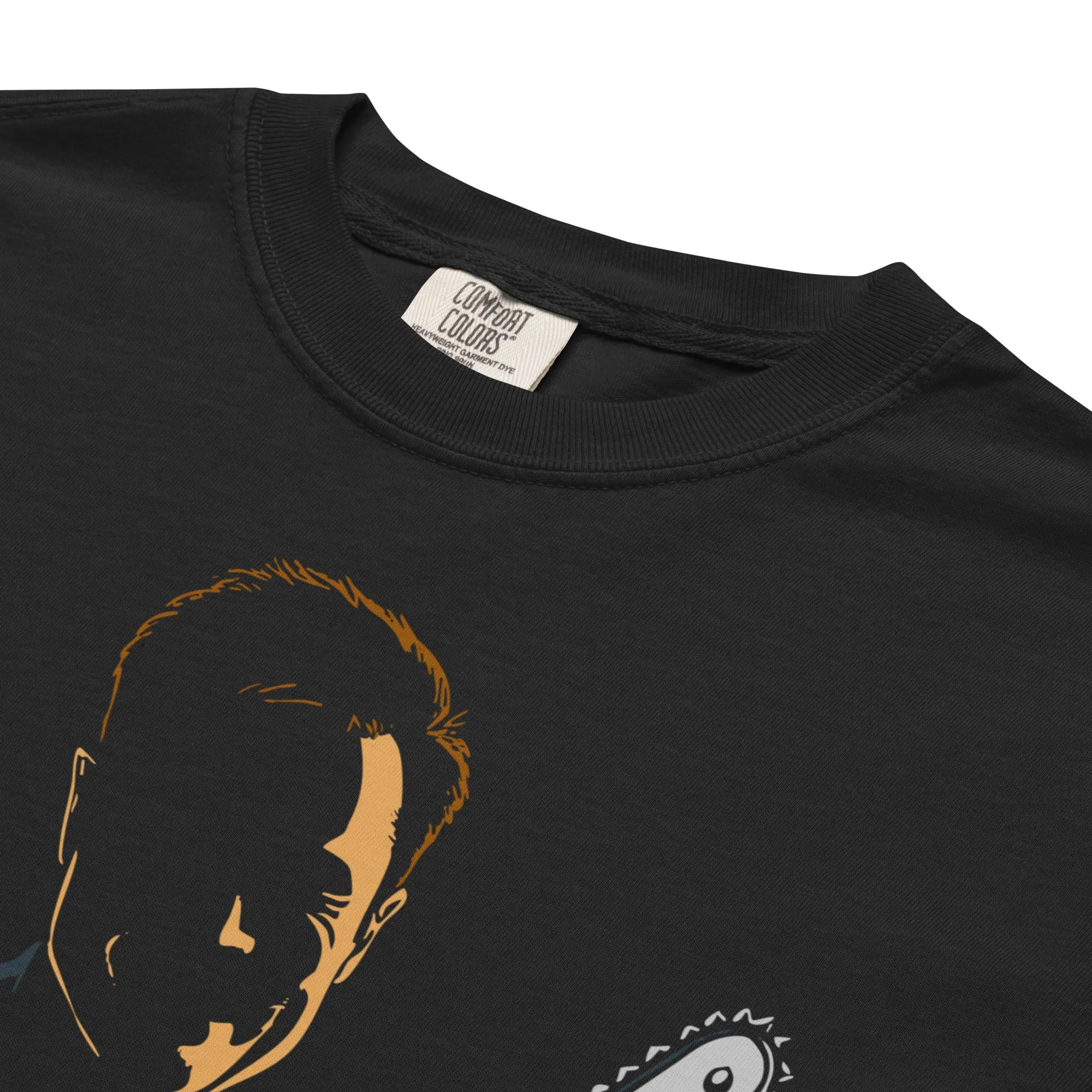 DOGE Chainsaw Garment-dyed Heavyweight T-Shirt
