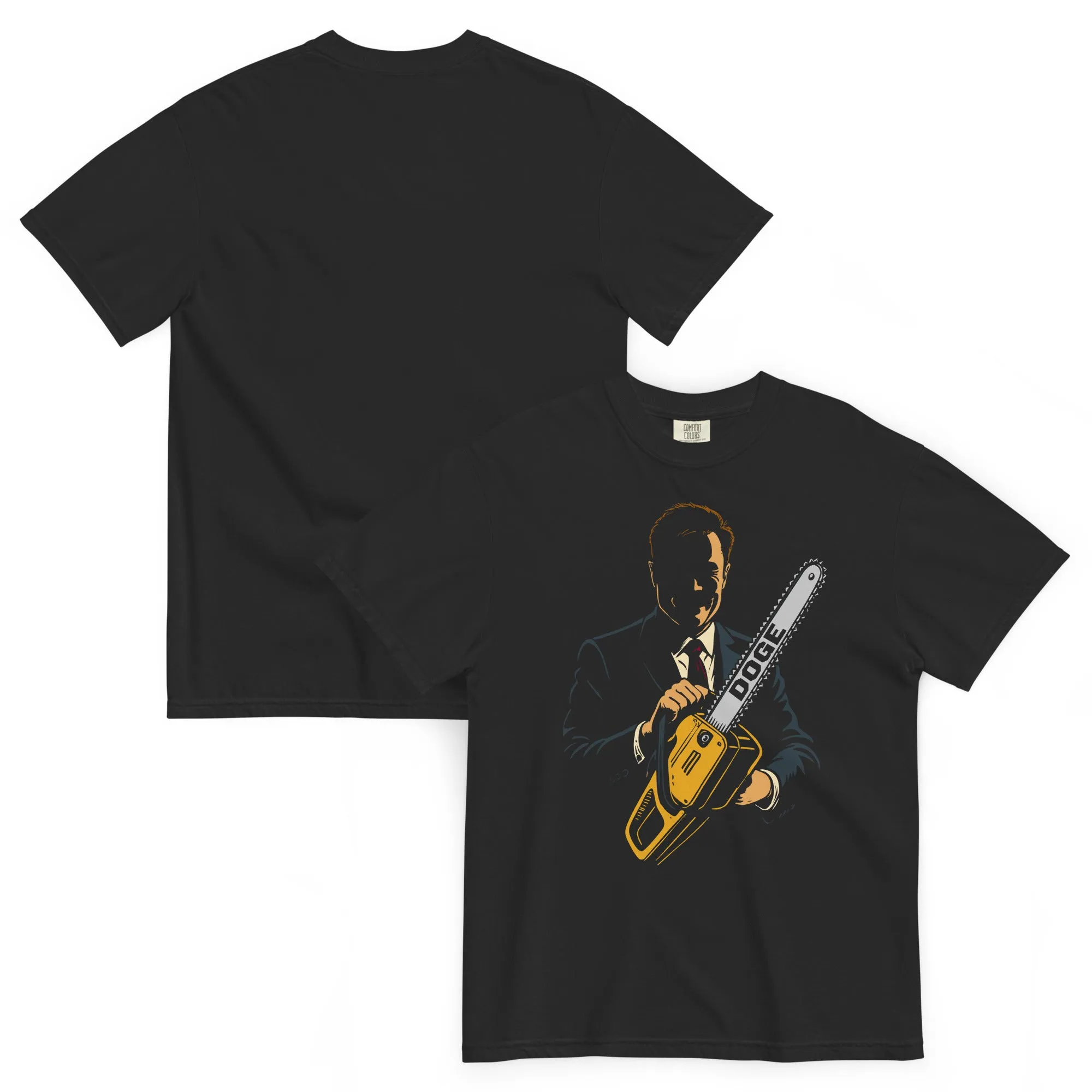 DOGE Chainsaw Garment-dyed Heavyweight T-Shirt