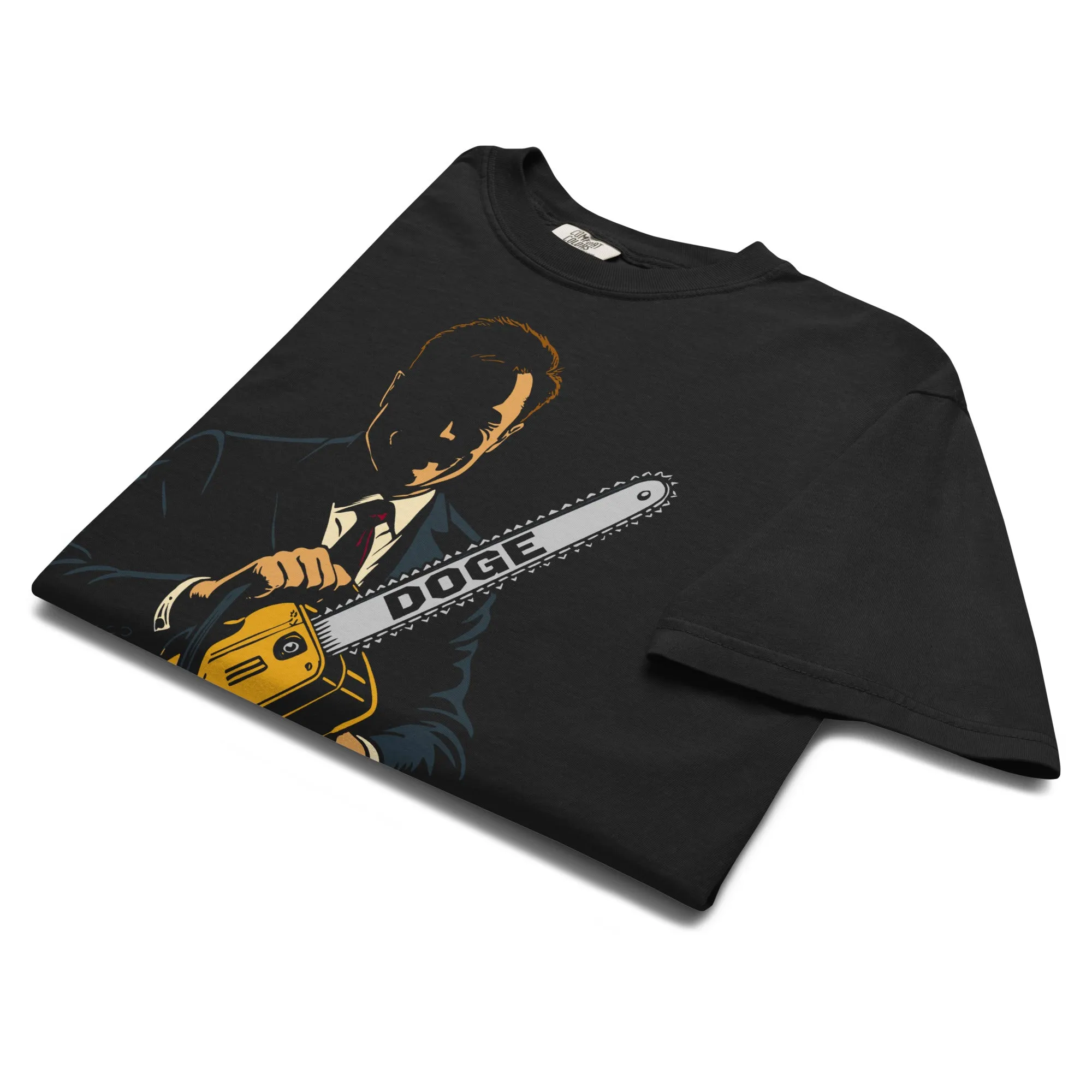 DOGE Chainsaw Garment-dyed Heavyweight T-Shirt