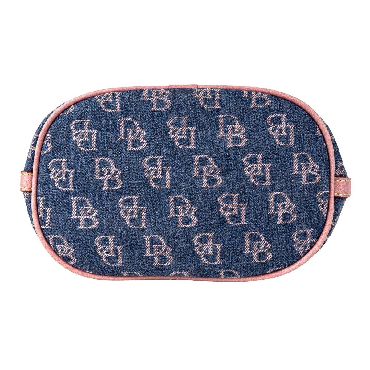 Dooney & Bourke Logo Hobo Bags Fabric Blue Colour For Women