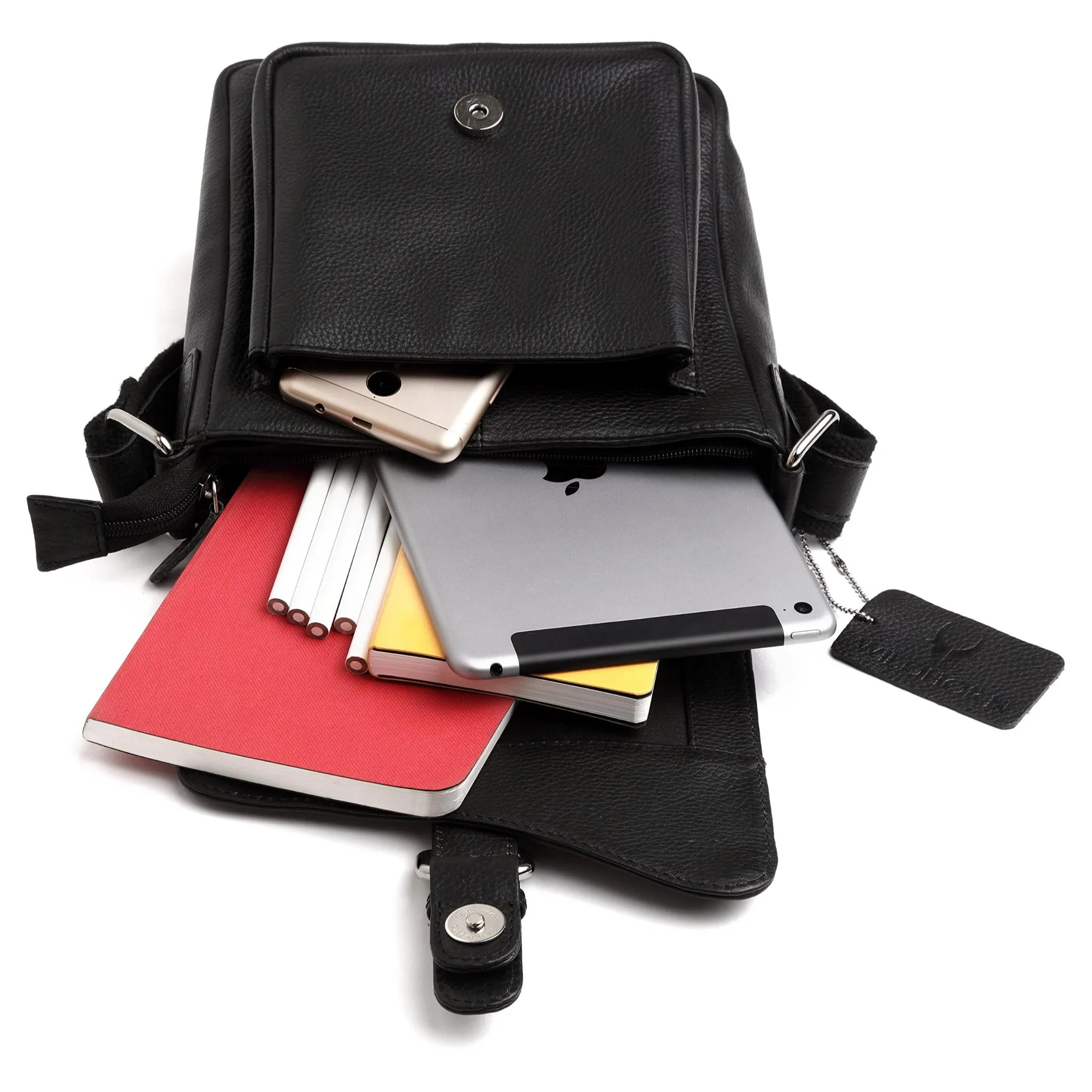 DOVER Leather Sling Bag for Men