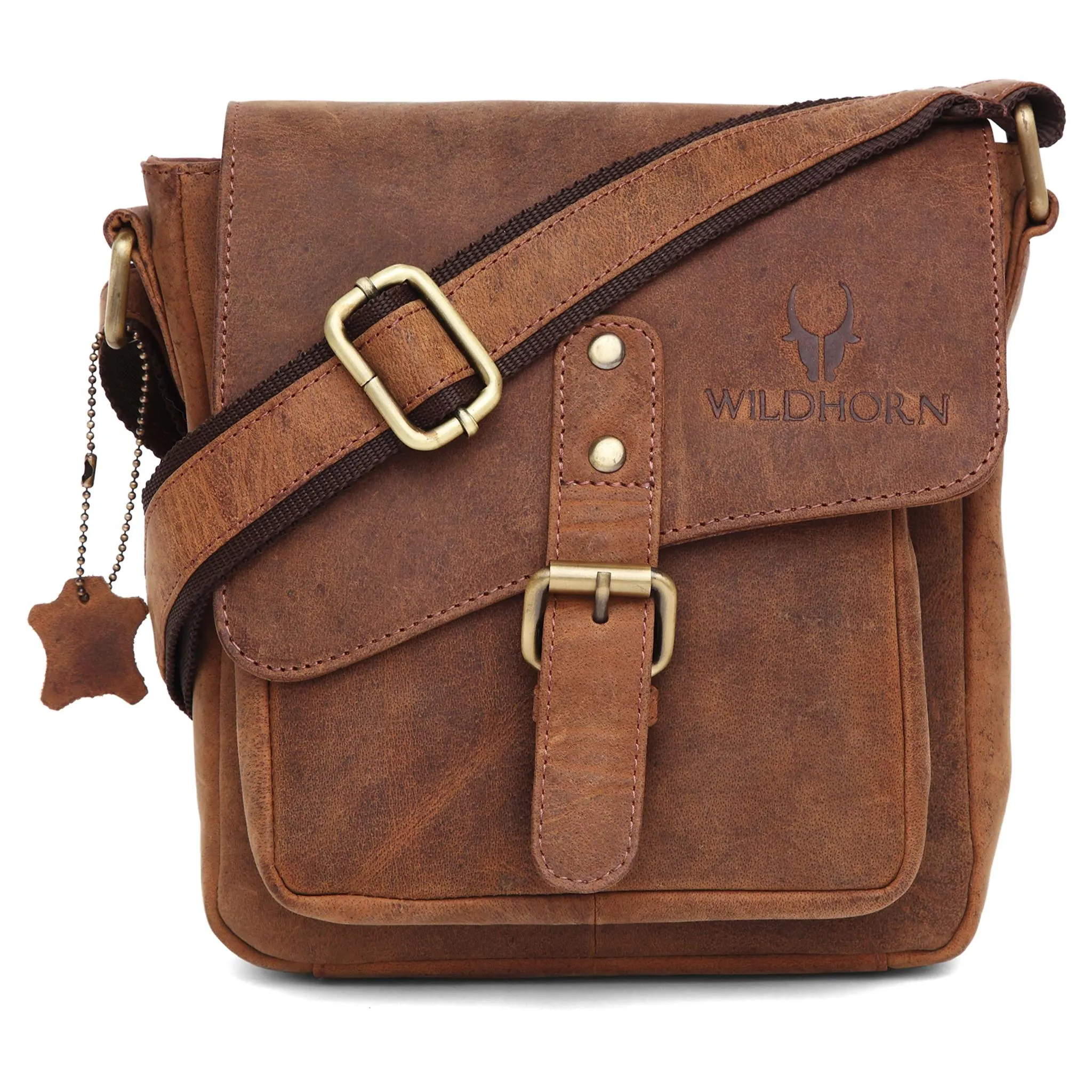 DOVER Leather Sling Bag for Men