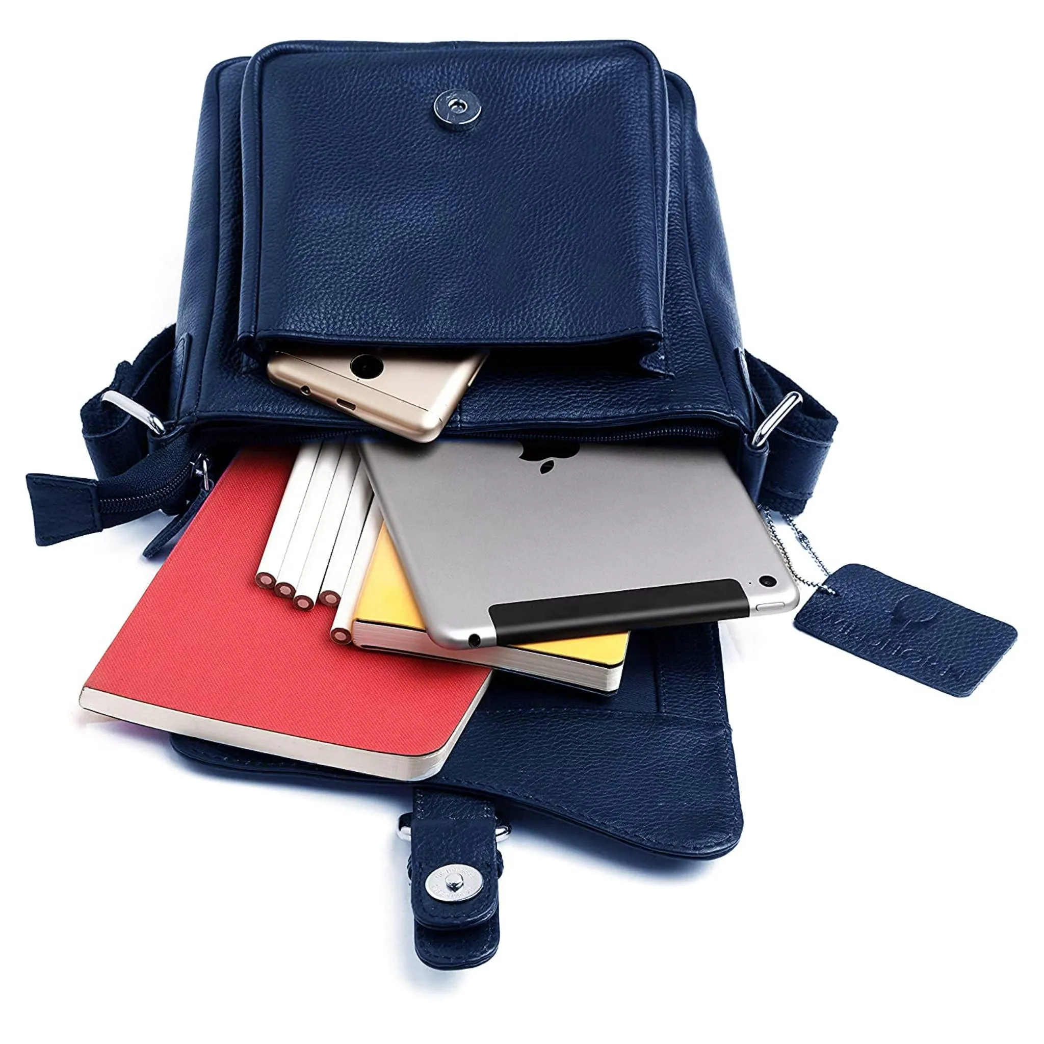 DOVER Leather Sling Bag for Men