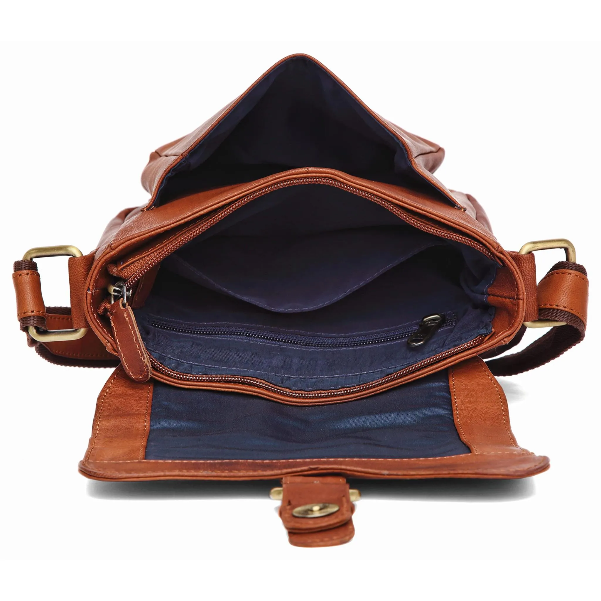 DOVER Leather Sling Bag for Men