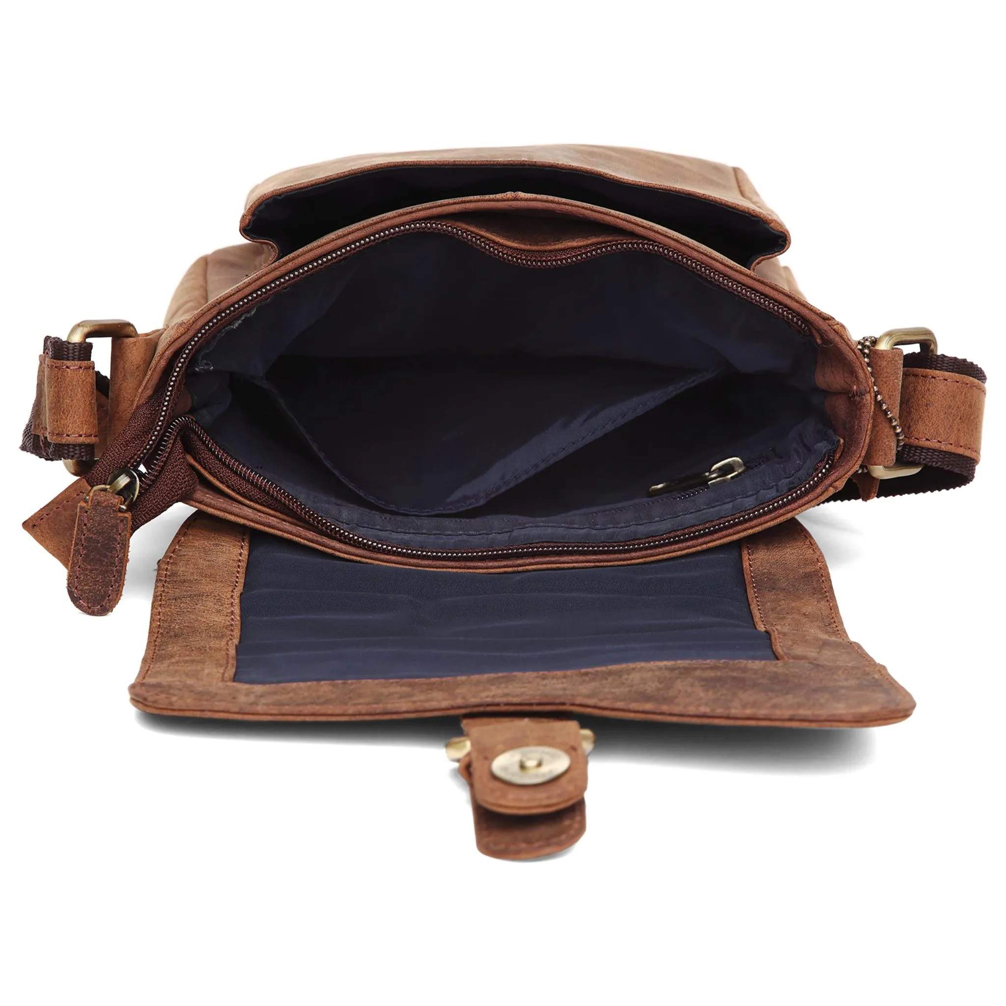 DOVER Leather Sling Bag for Men