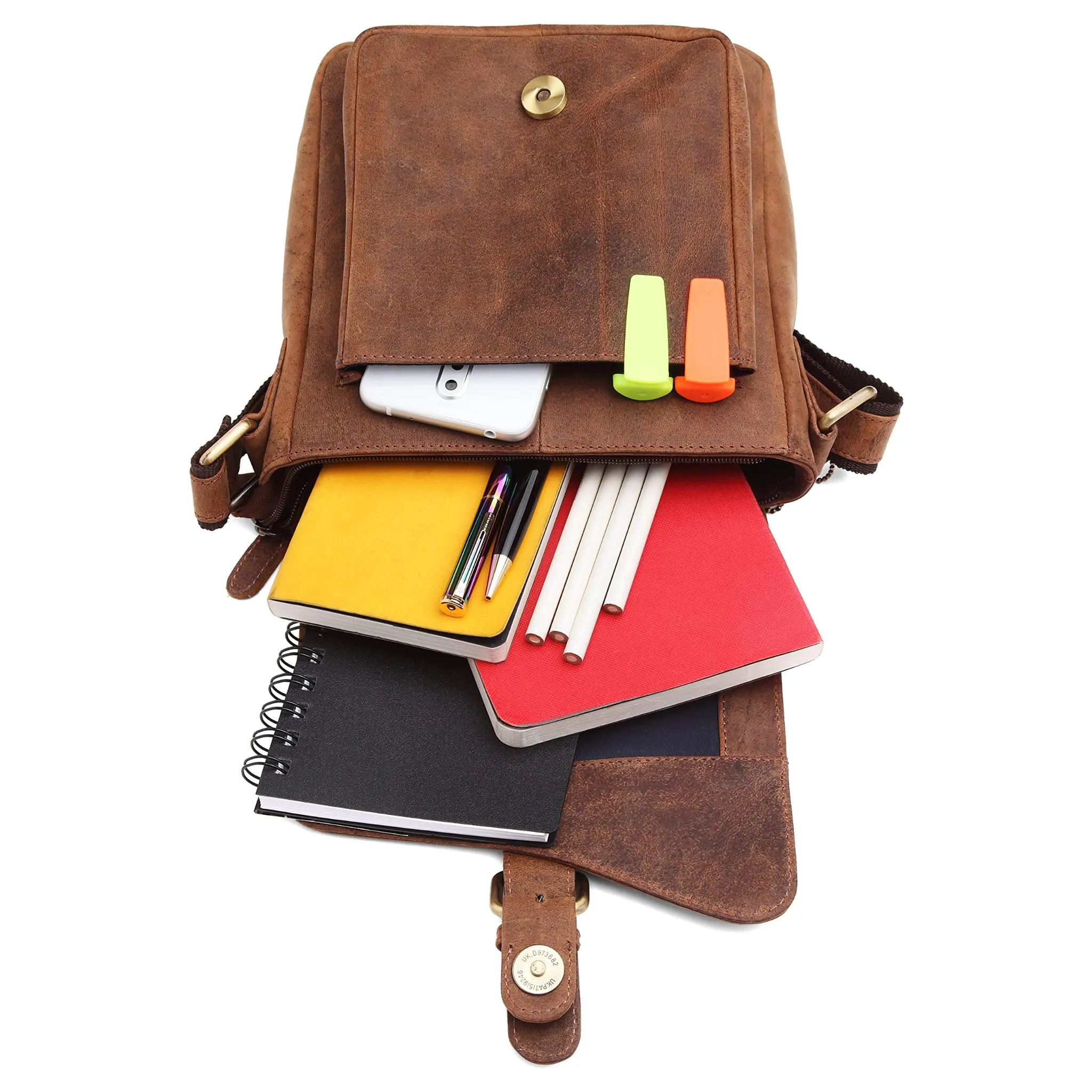 DOVER Leather Sling Bag for Men