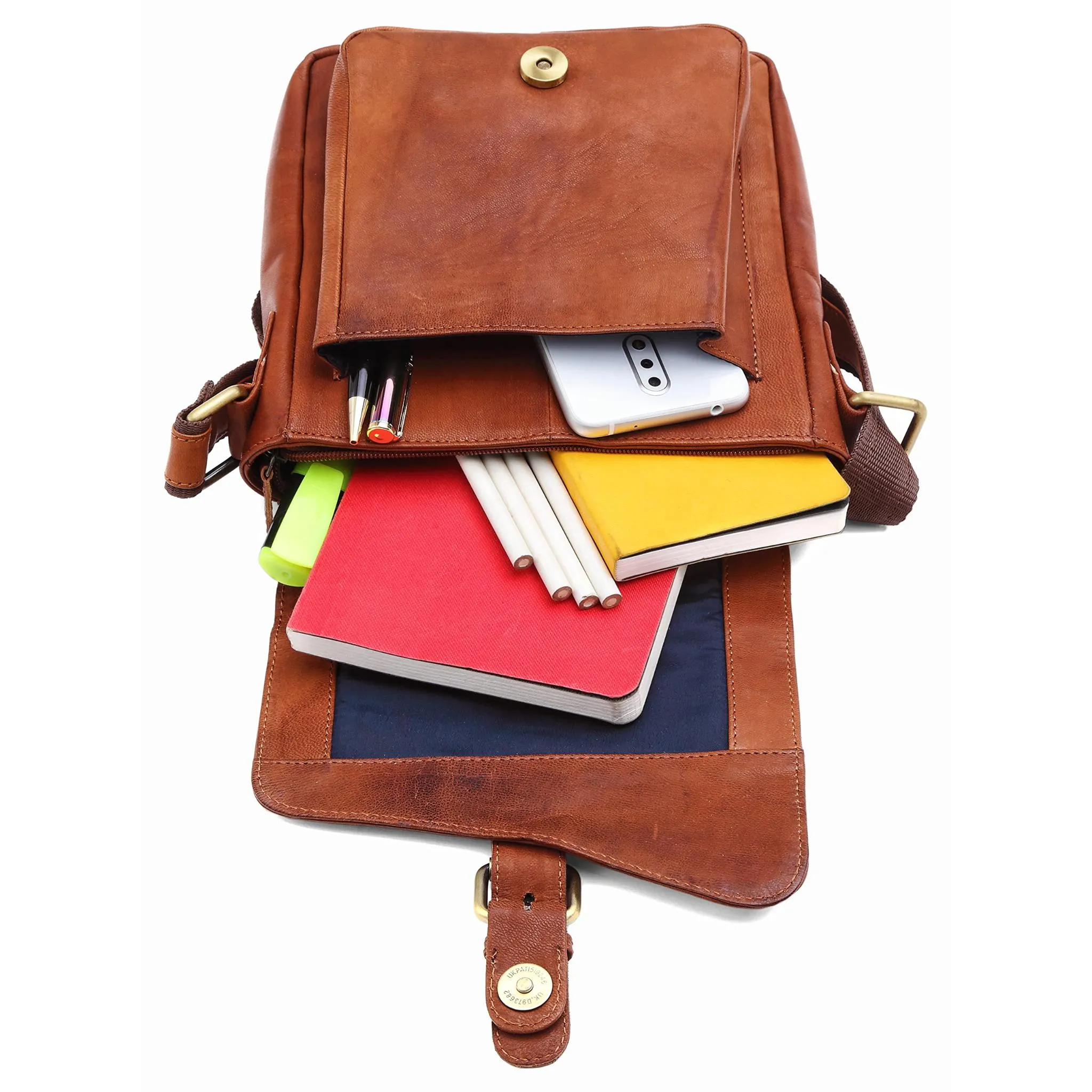 DOVER Leather Sling Bag for Men