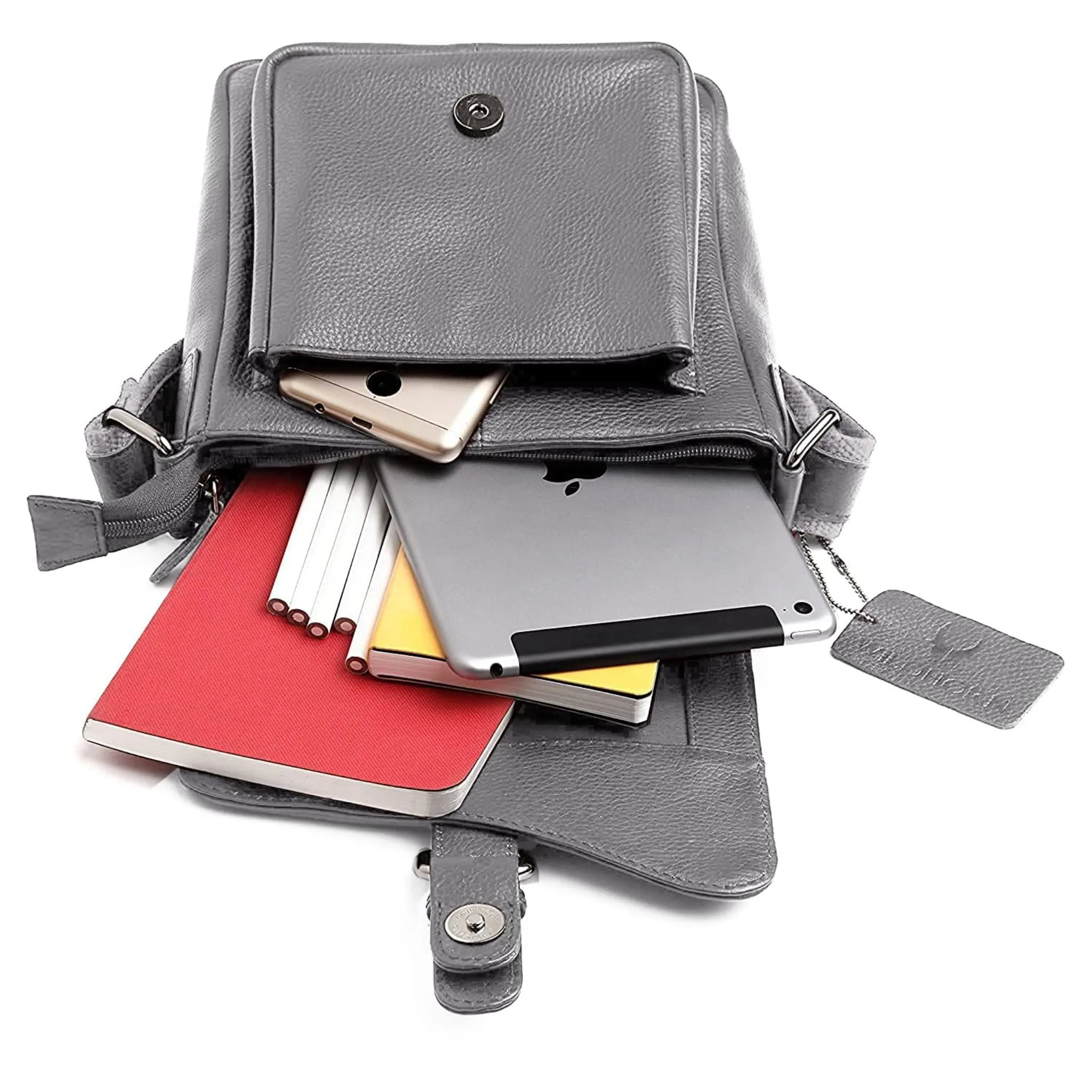 DOVER Leather Sling Bag for Men