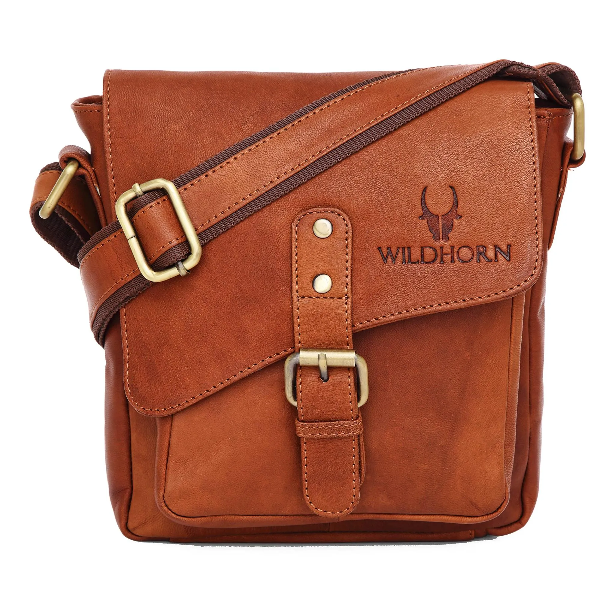 DOVER Leather Sling Bag for Men