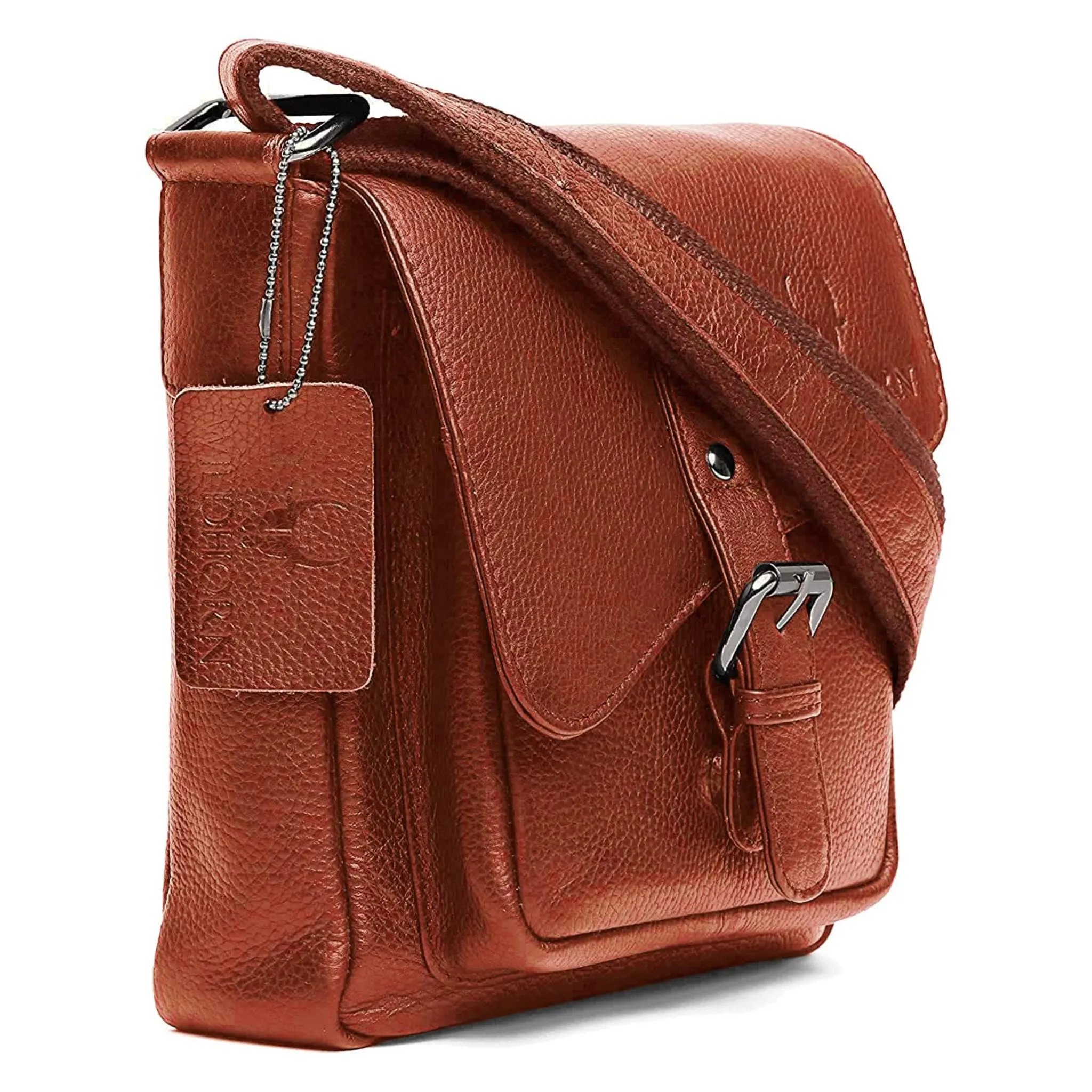 DOVER Leather Sling Bag for Men