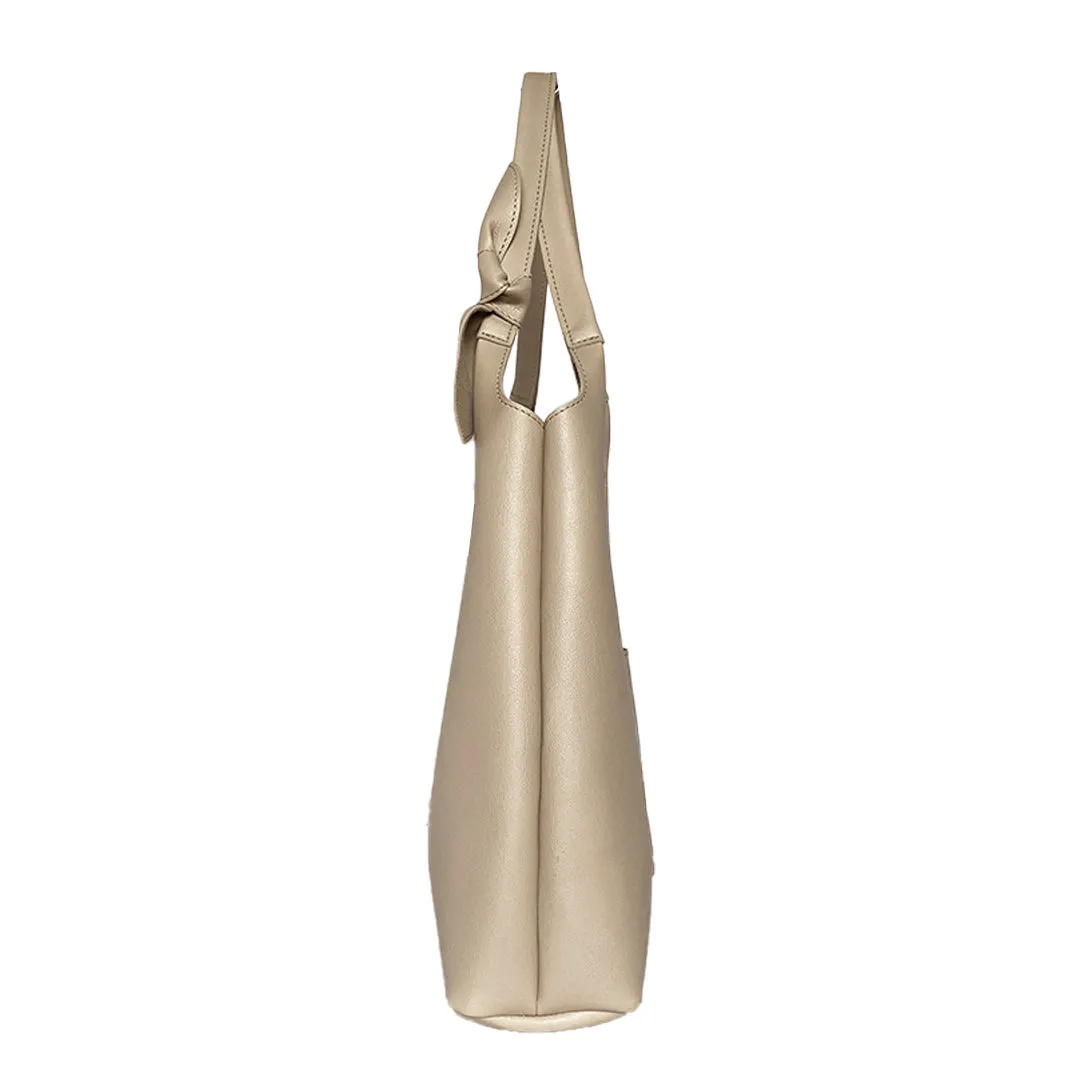 Elegant Shoulder Hobo Beige Bag For Women & Girls