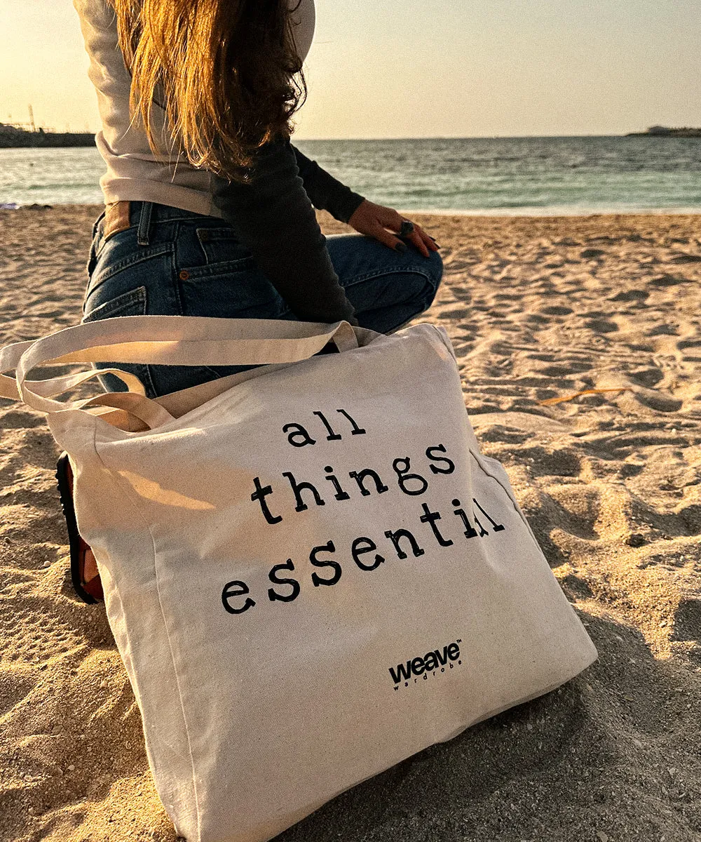 Essential Style Canvas Tote Bag