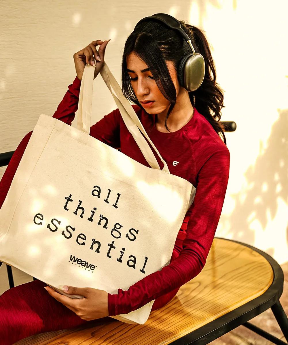 Essential Style Canvas Tote Bag