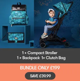 Hummingbird Bundle - Stroller   Back Pack   Clutch Bag