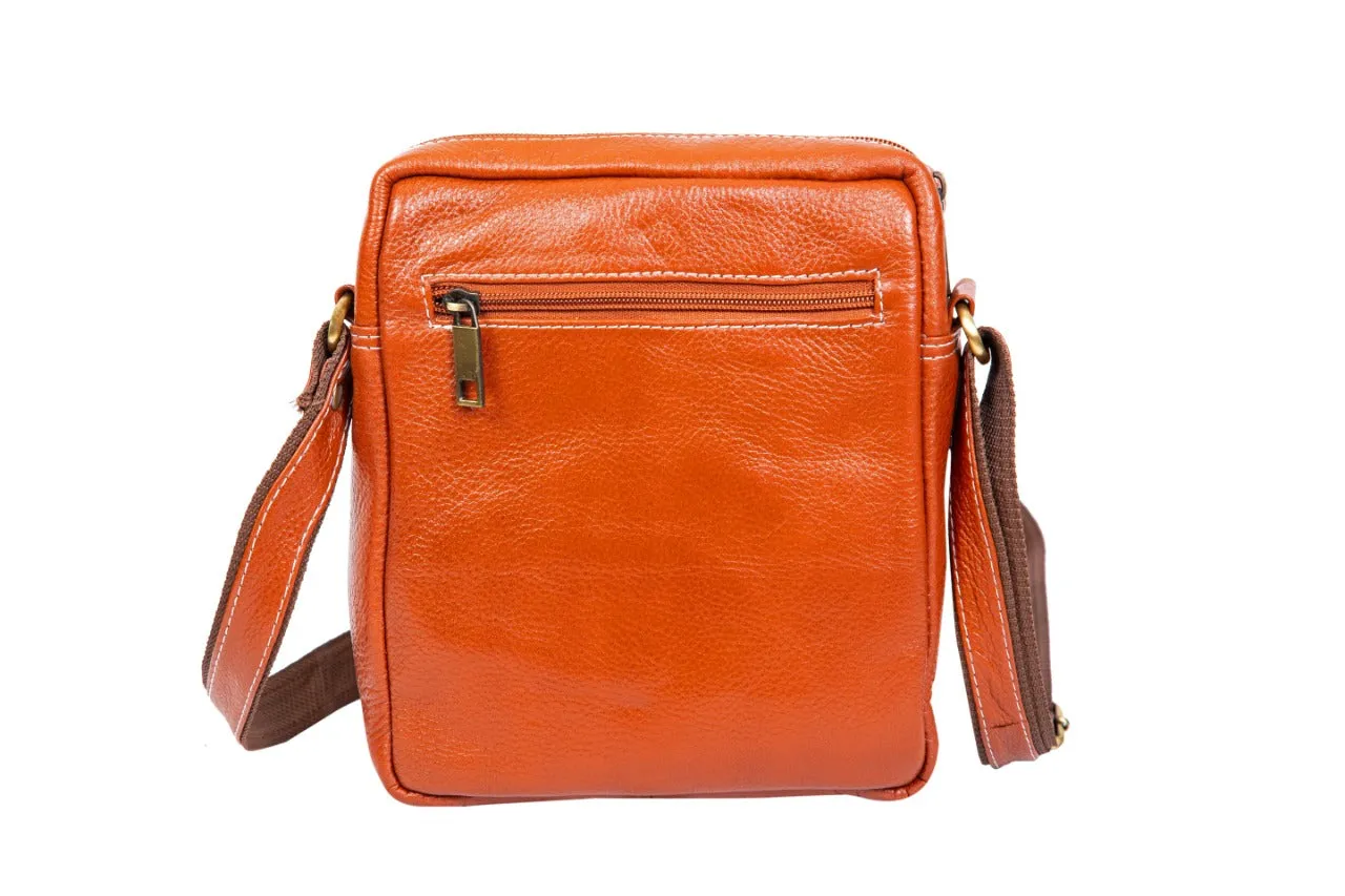 LEATHER SLING BAG 36814