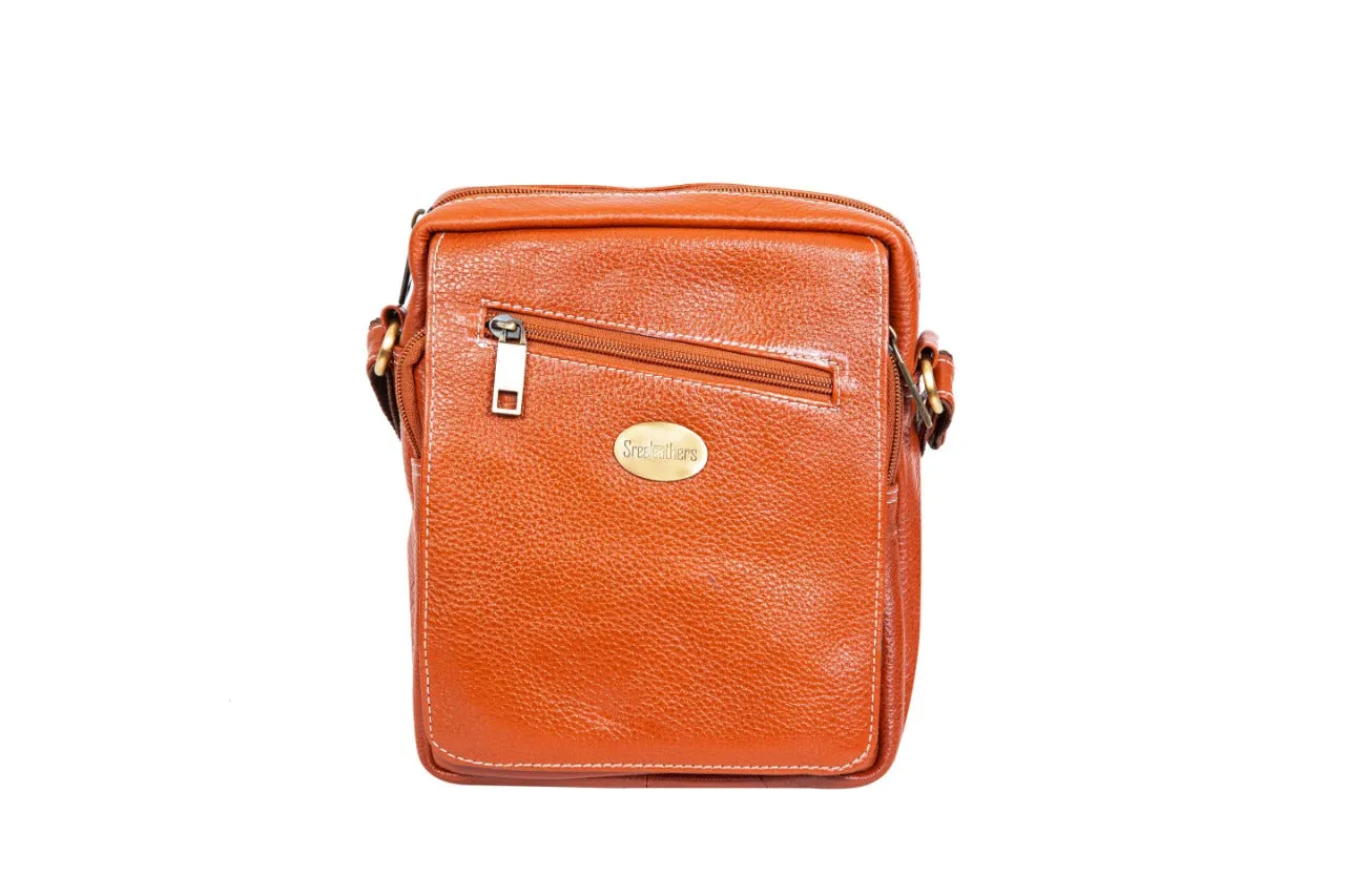 LEATHER SLING BAG 36814