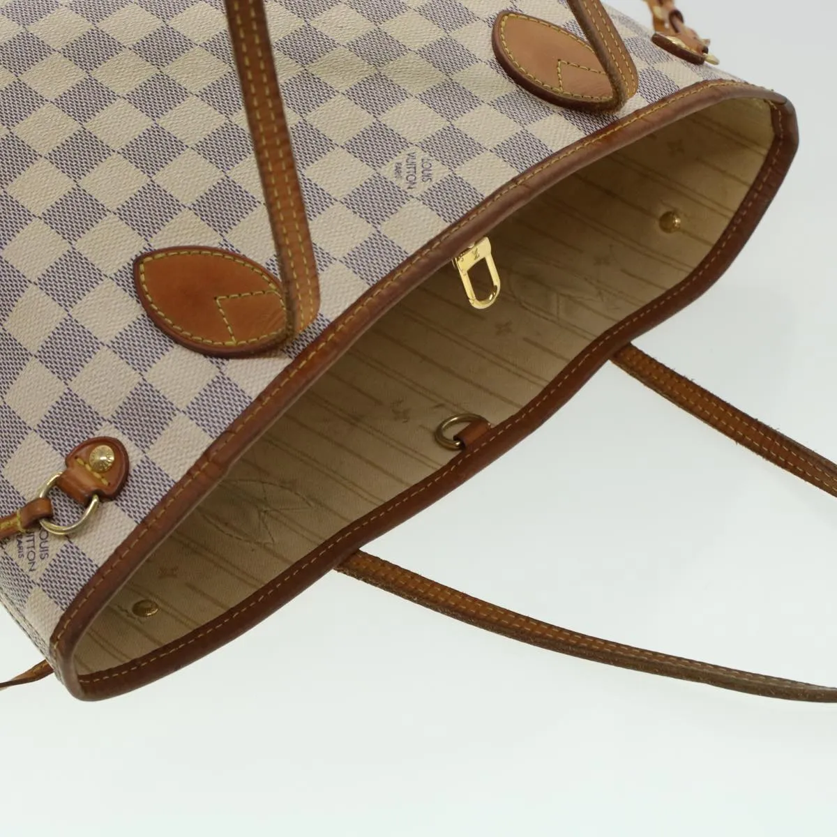 Louis Vuitton Damier Azur Neverfull Pm