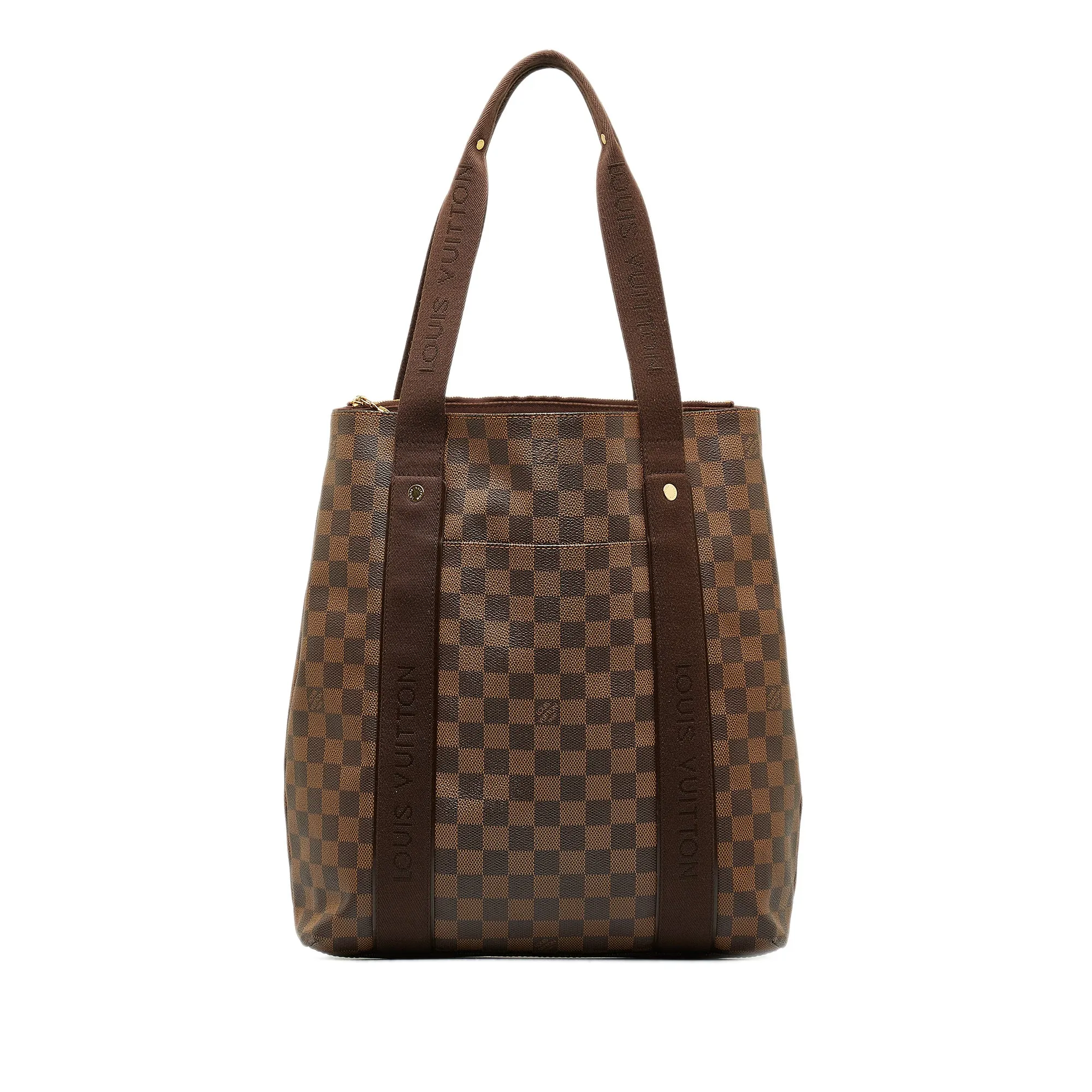 Louis Vuitton Damier Ebene Cabas Beaubourg Brown