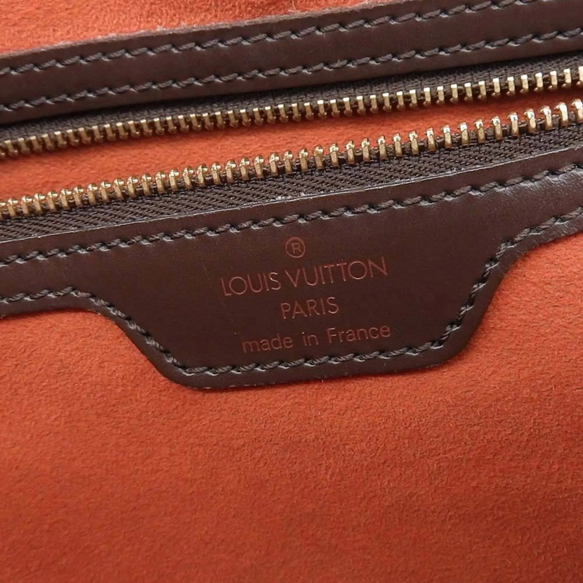Louis Vuitton Damier Uzes Tote Bag Handbag Ebene N51128
