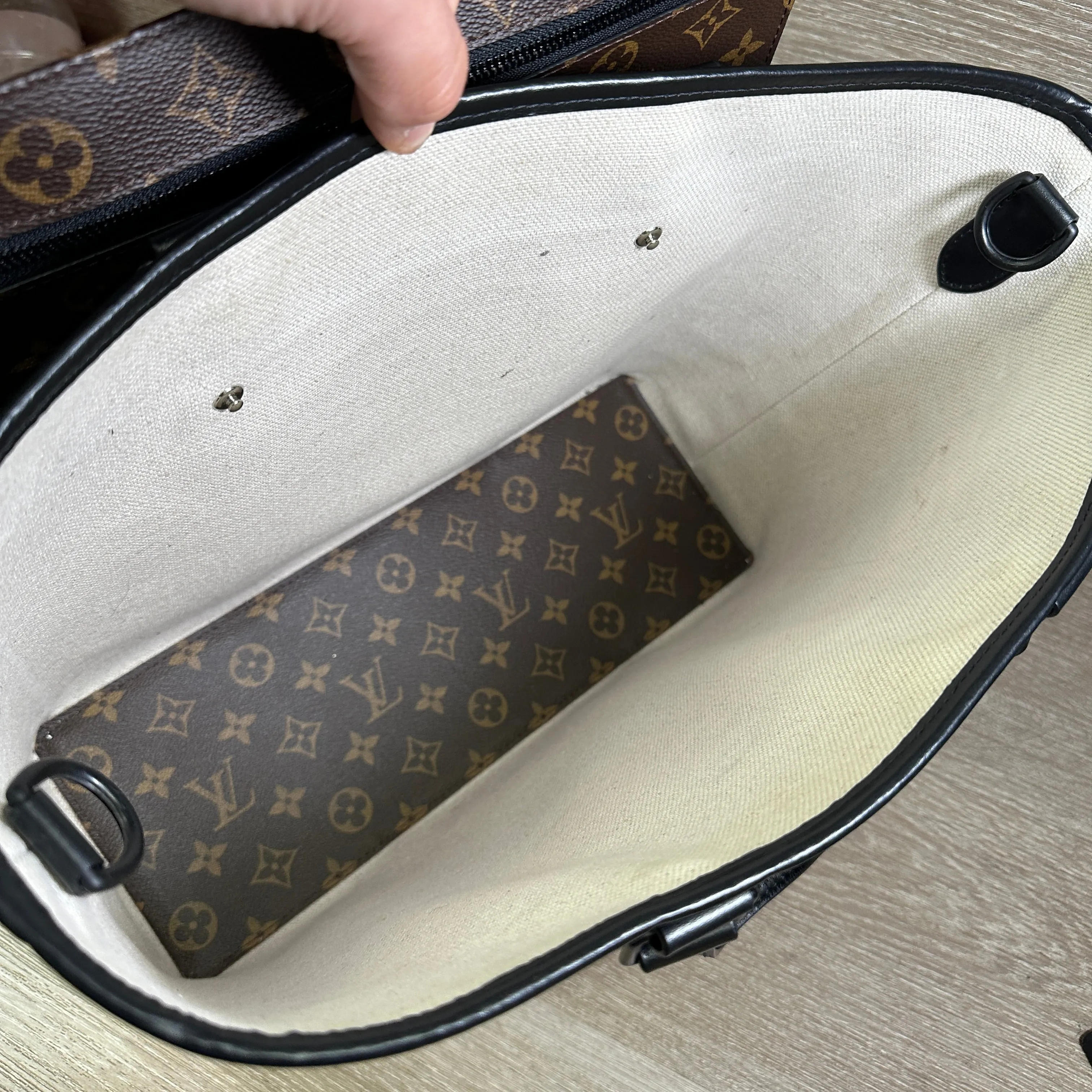 Louis Vuitton Monogram Macassar Weekend Tote PM