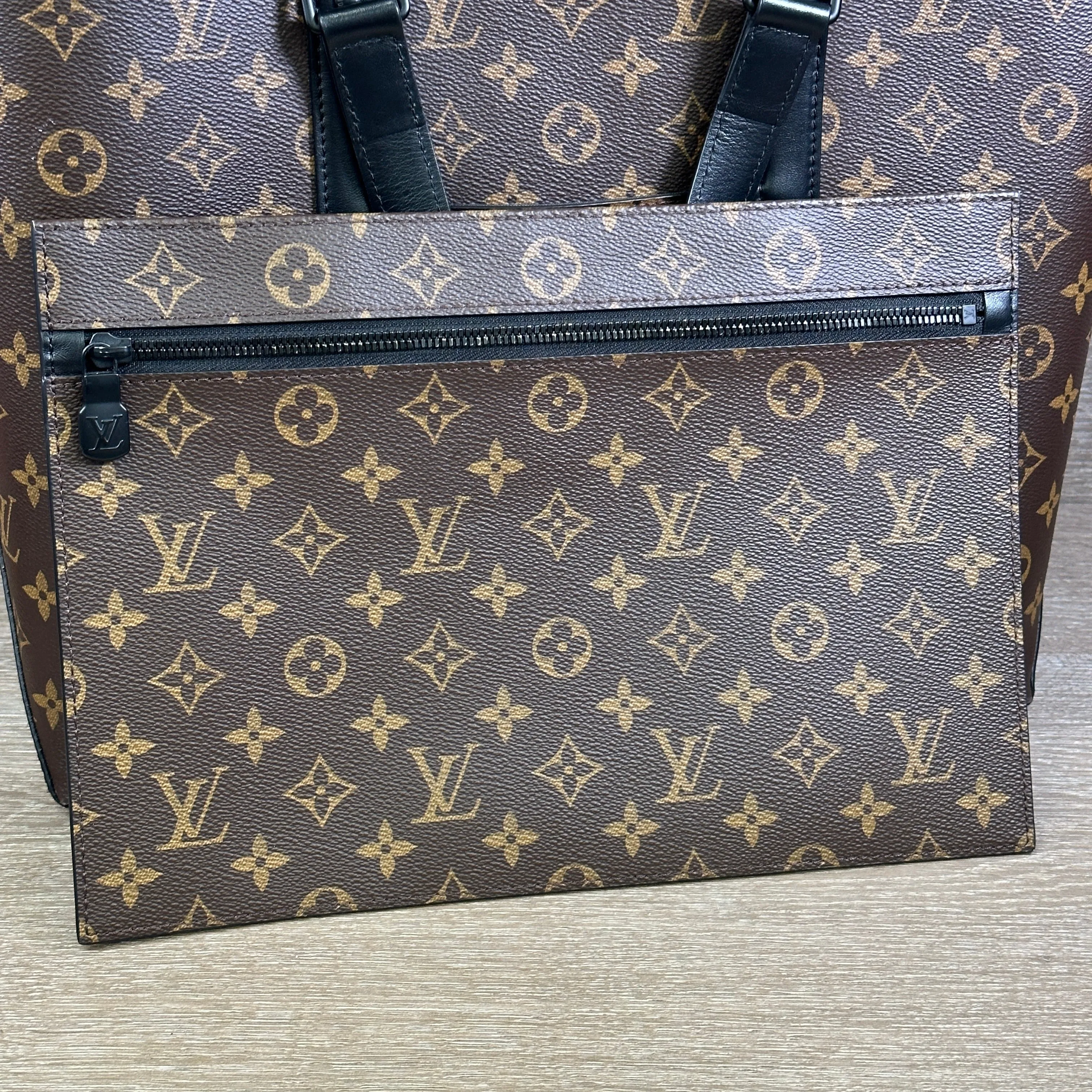 Louis Vuitton Monogram Macassar Weekend Tote PM