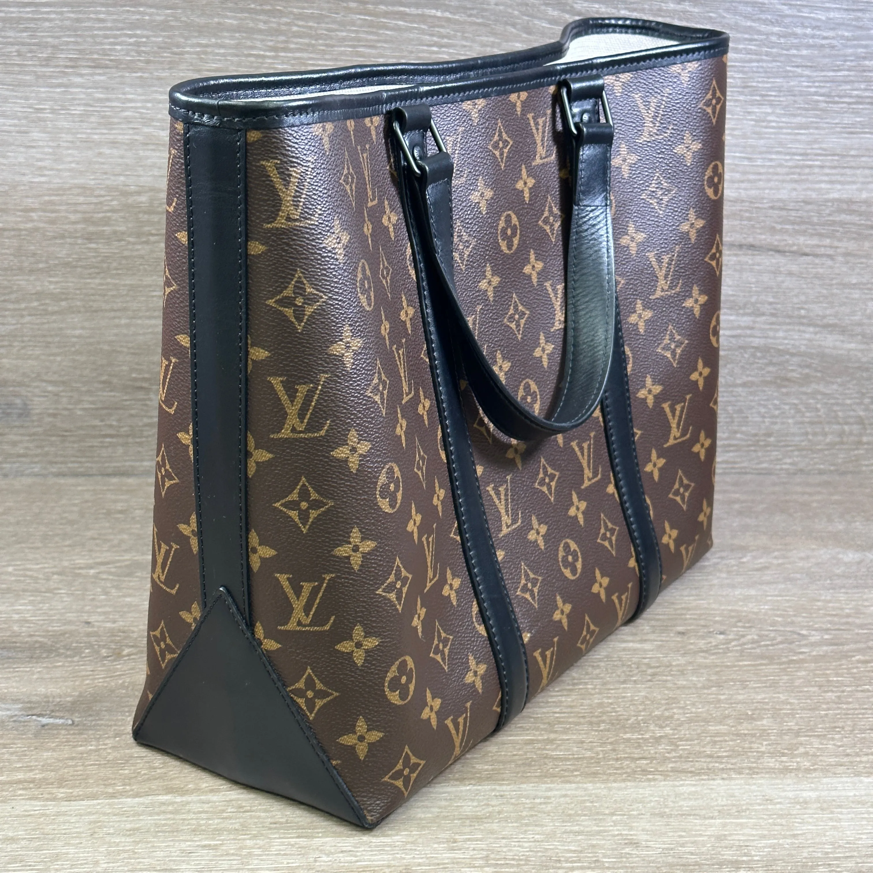 Louis Vuitton Monogram Macassar Weekend Tote PM