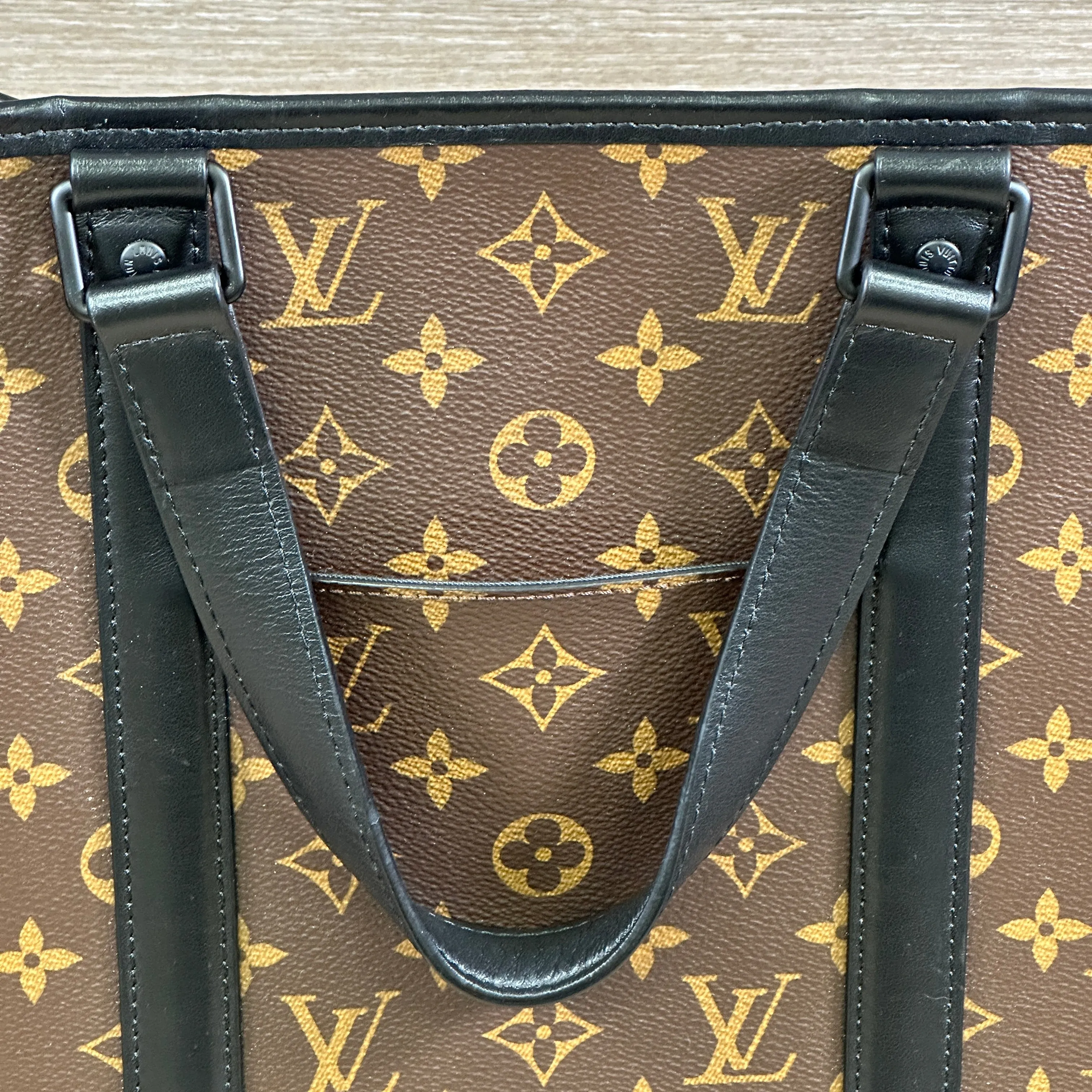 Louis Vuitton Monogram Macassar Weekend Tote PM